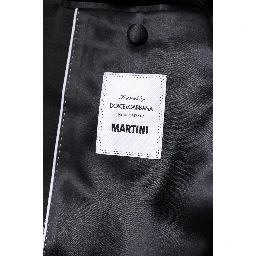 Dark Blue MARTINI Wool Suit 2 Piece Jacket