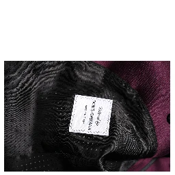 Dark Purple Silk 3Piece Single Breasted Suit