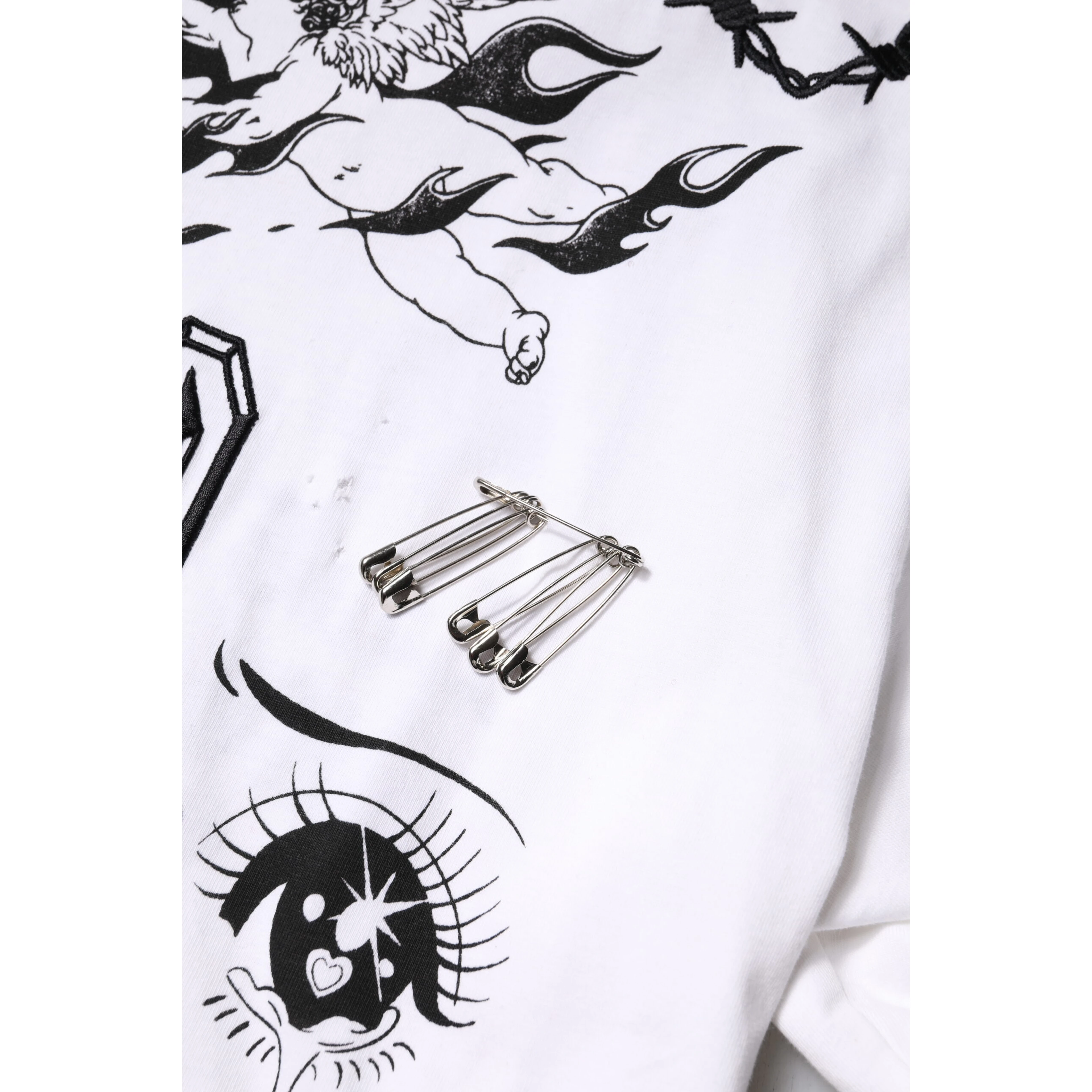 White Cotton DG BLESSED Printed T-shirt