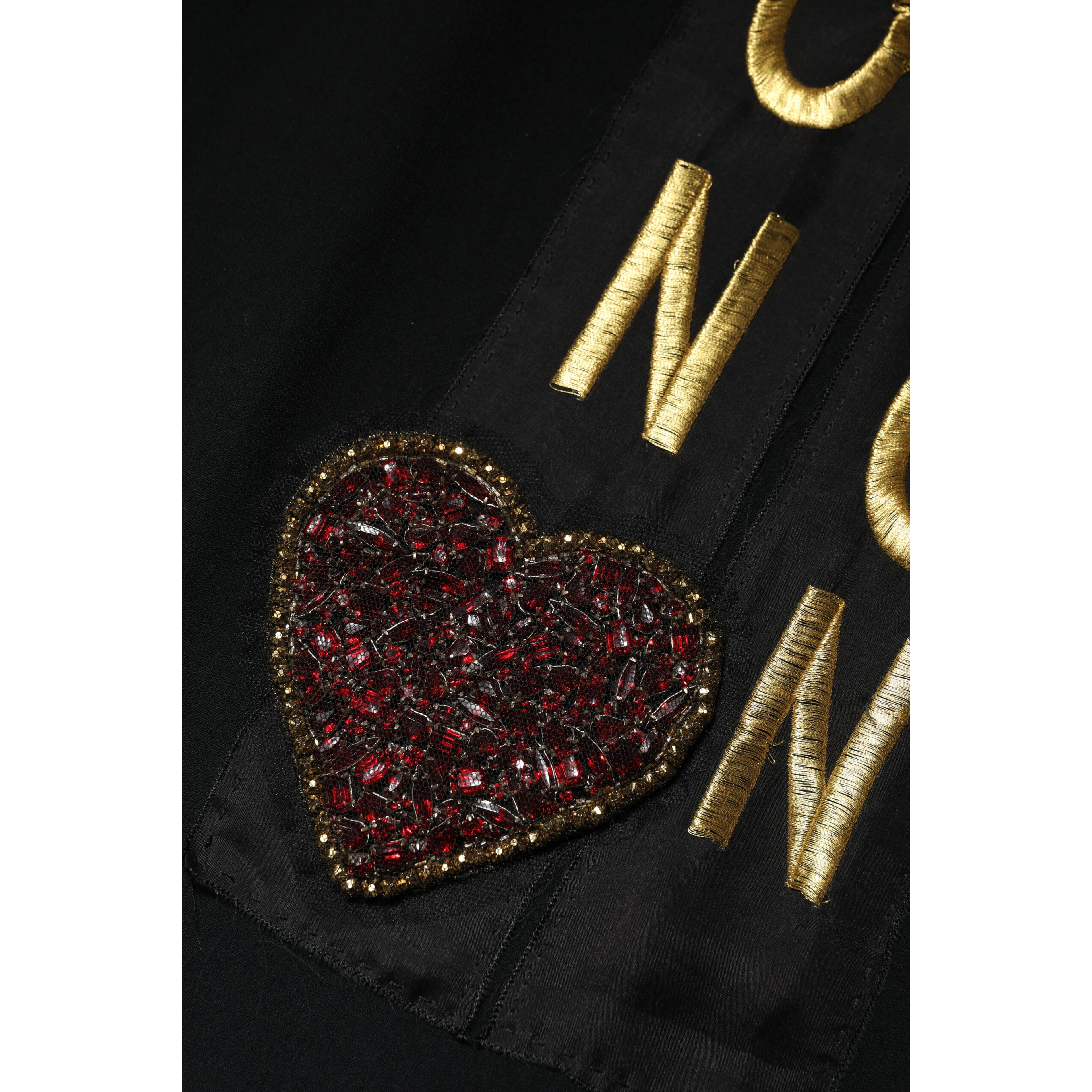 Black Fashion Devotion Embellish Mini Dress