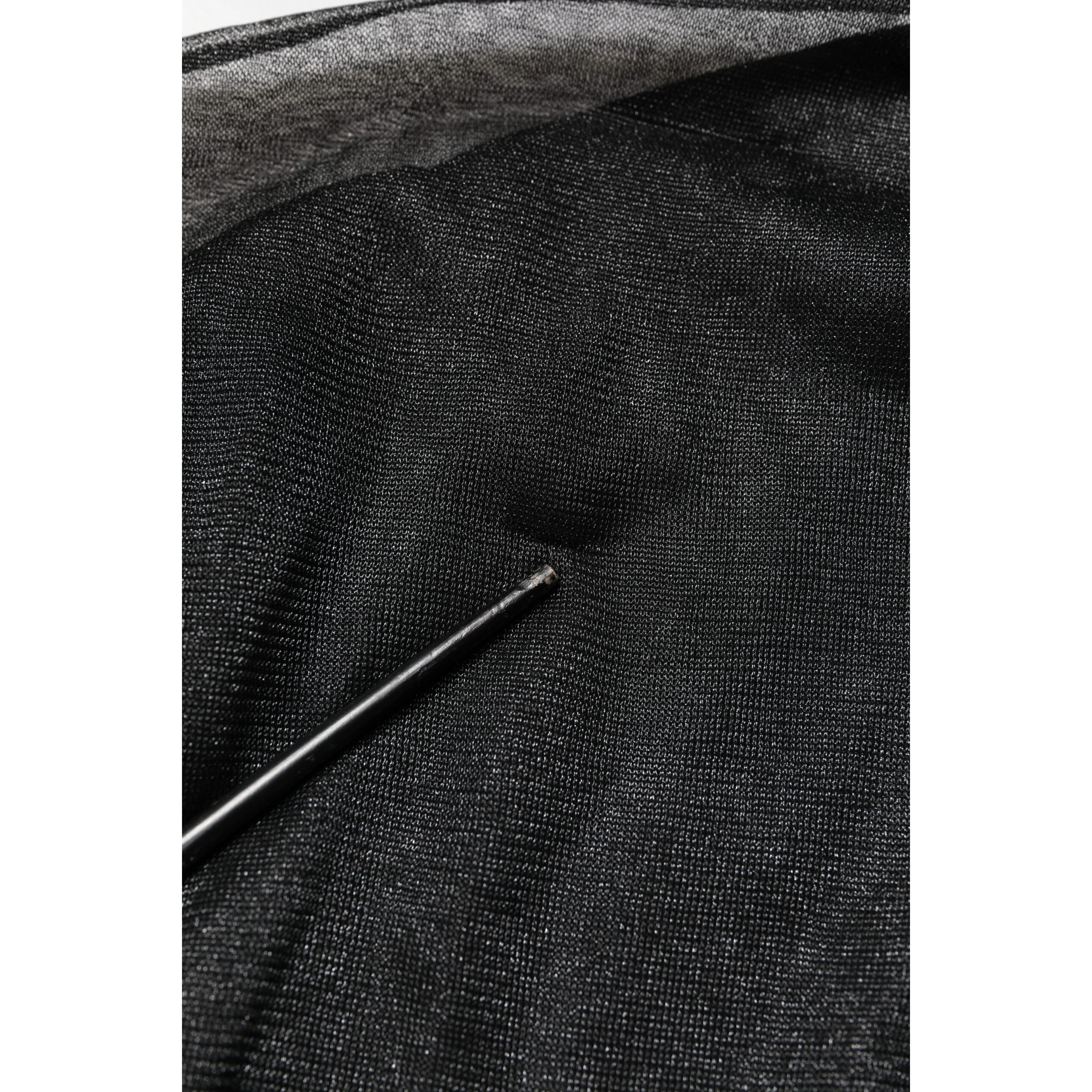 Black Logo Knitted Crewneck Pullover Sweater