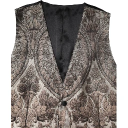 Multicolor Jacquard Single Breasted 3 Piece Suit