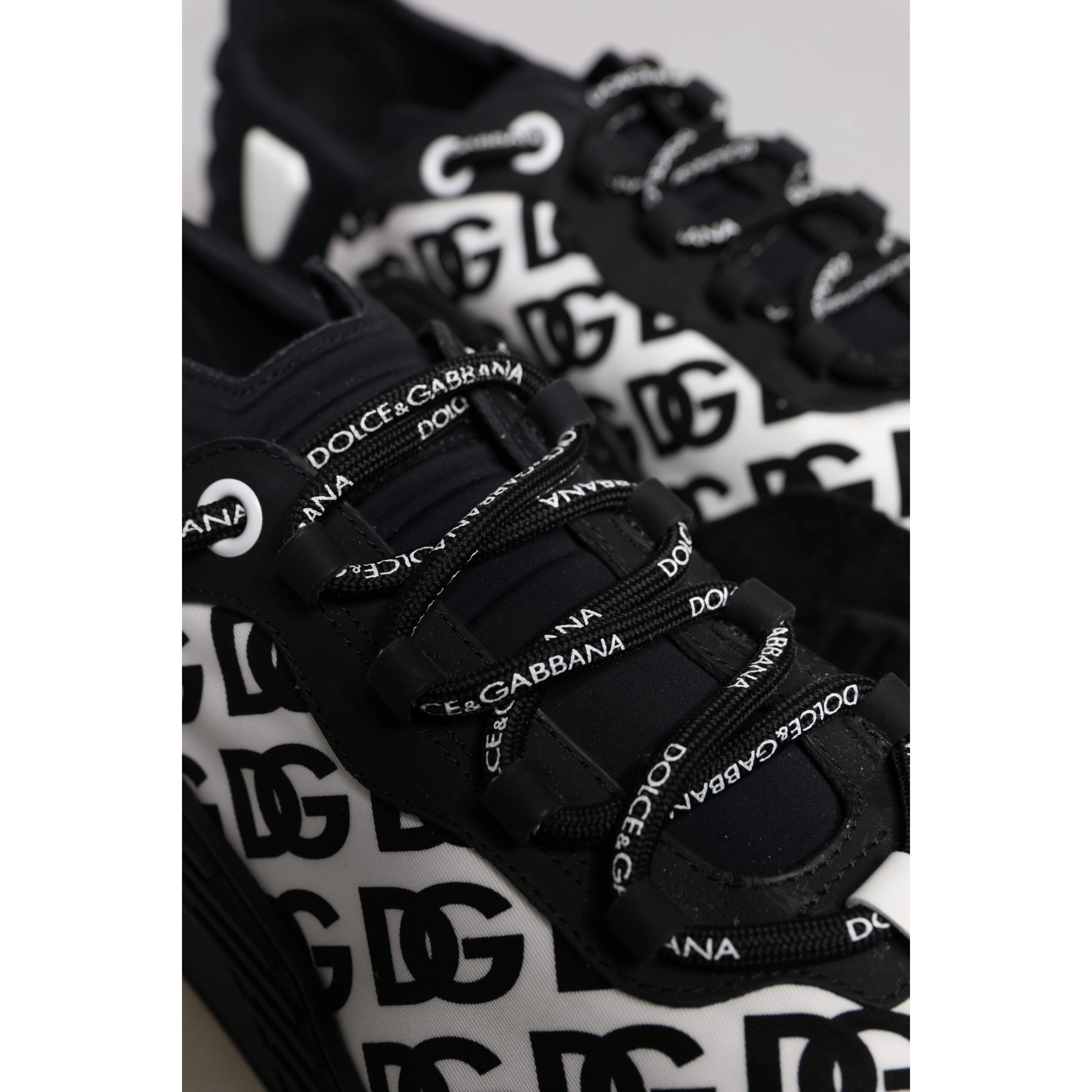 Black Logo Lace Up Low Top NS1 Sneakers Shoes
