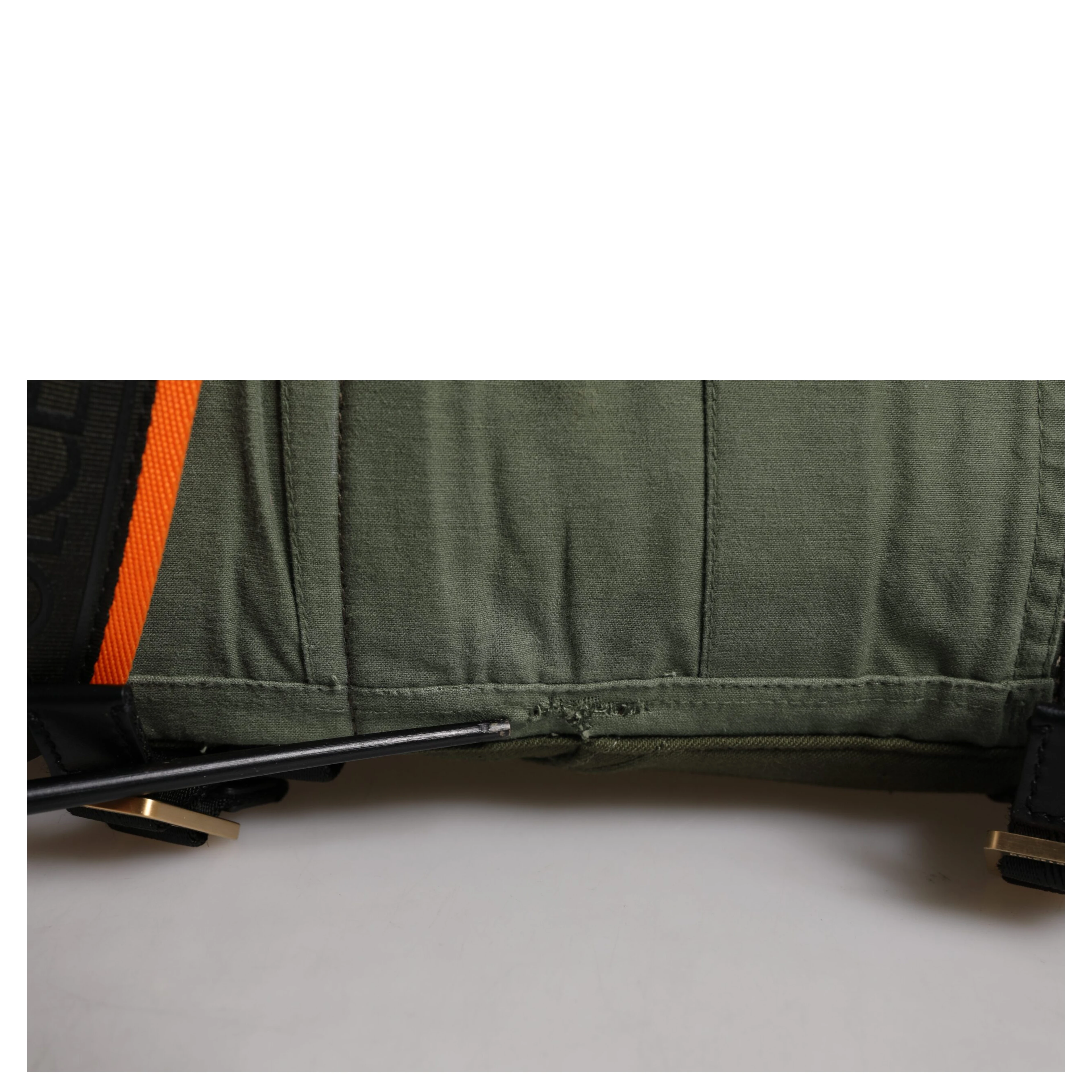 Military Green Patchwork Travel Backpack Bag
