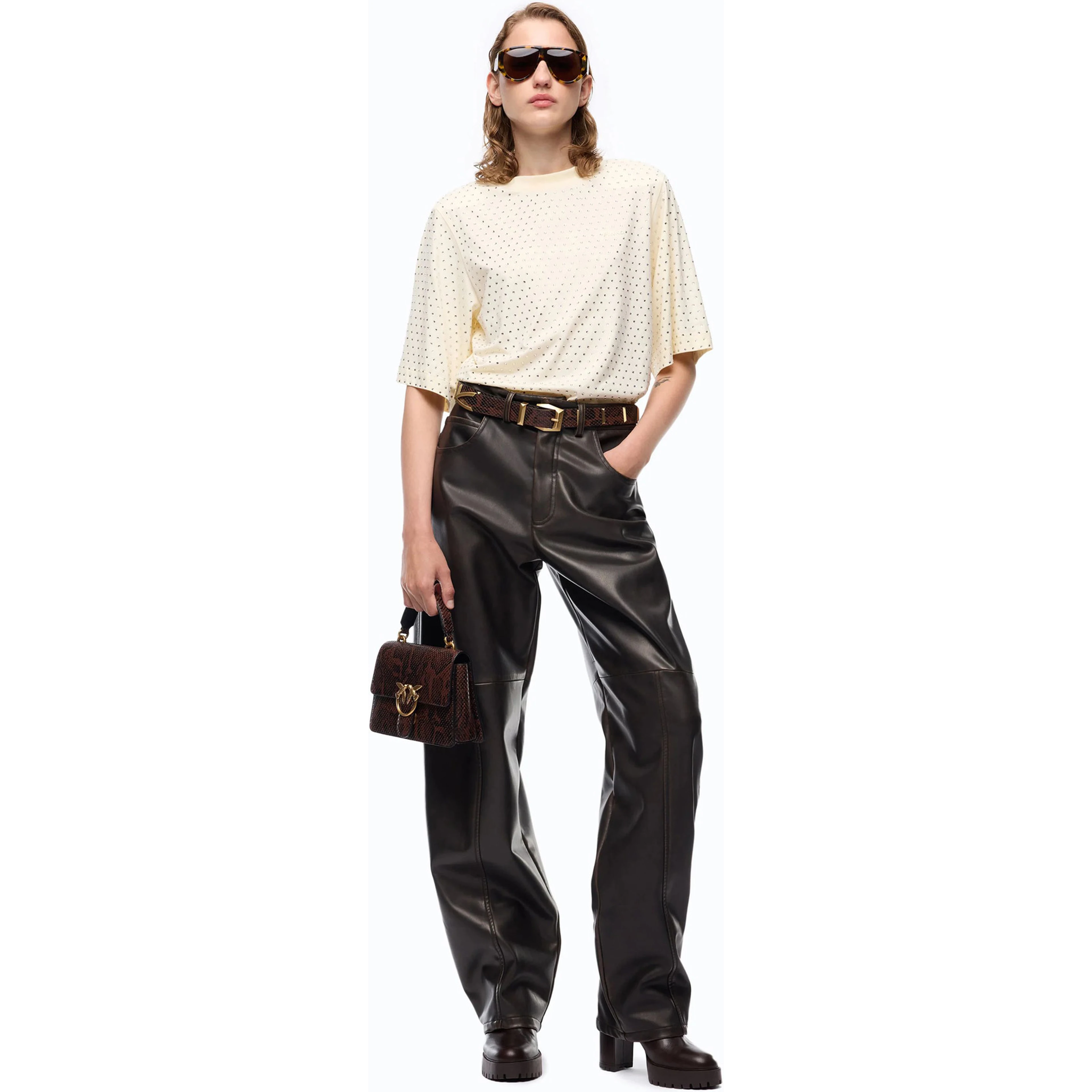 PINKO PAPAVERO pants
