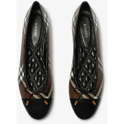 BURBERRY ballet flats