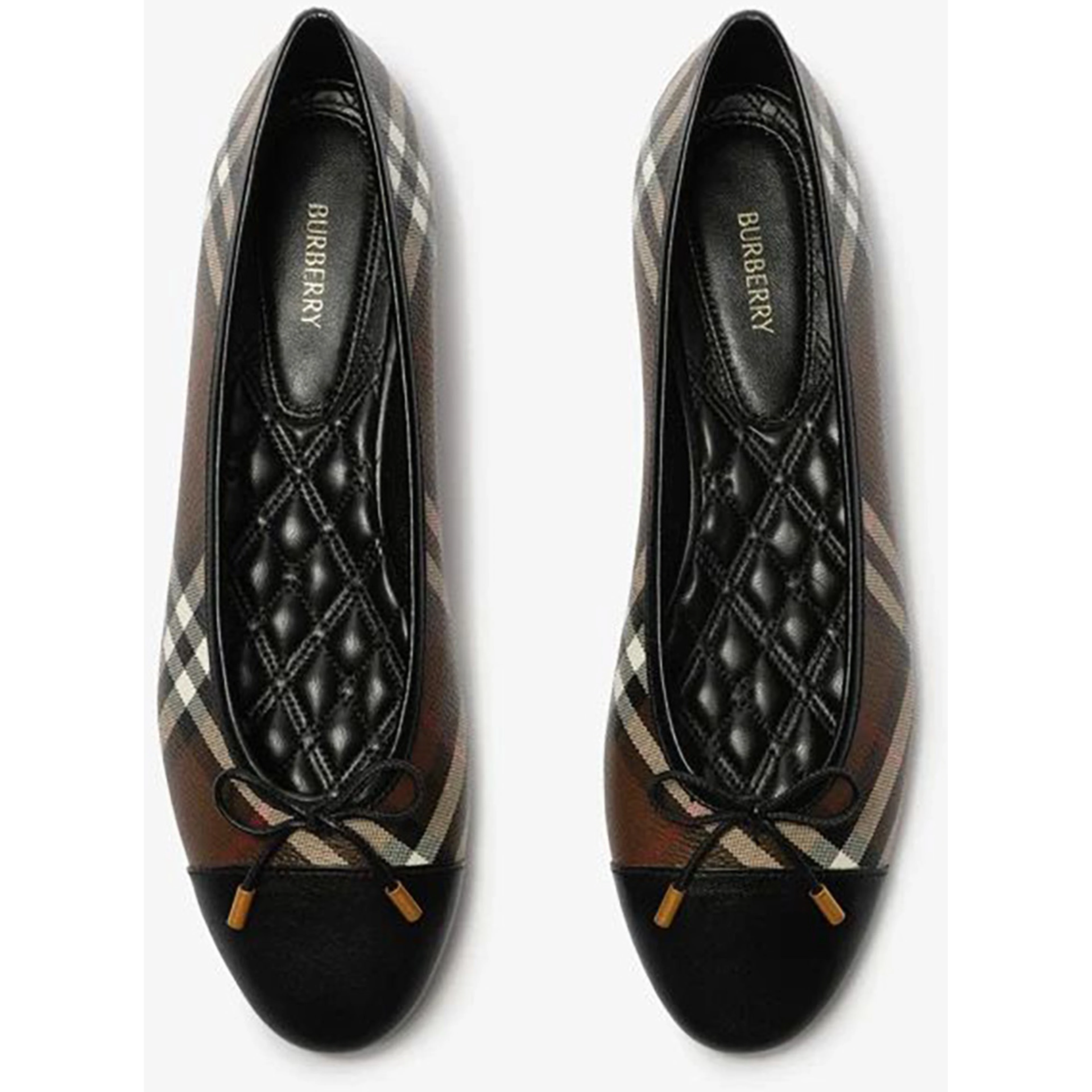 BURBERRY ballet flats