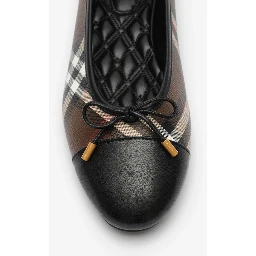 BURBERRY ballet flats
