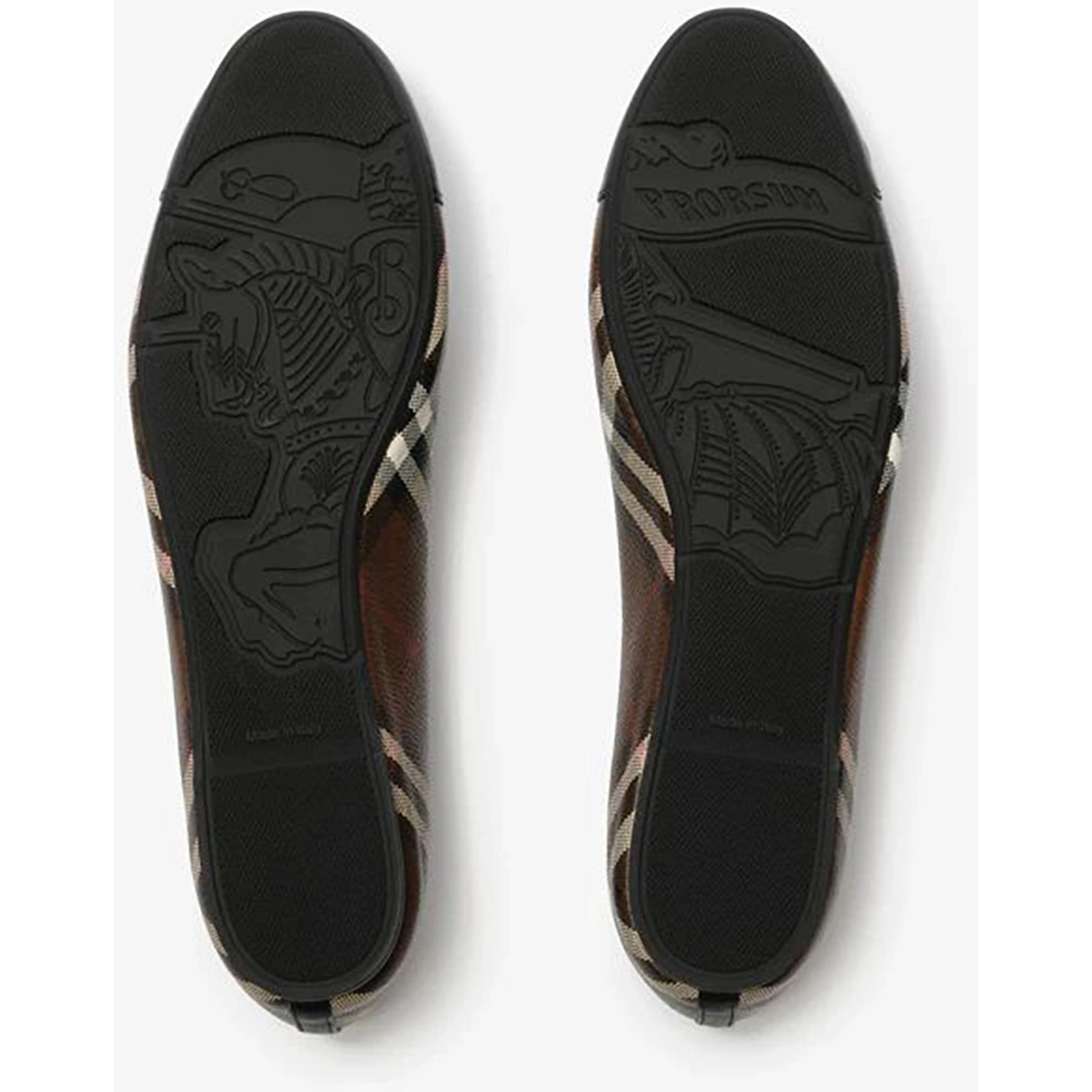 BURBERRY ballet flats