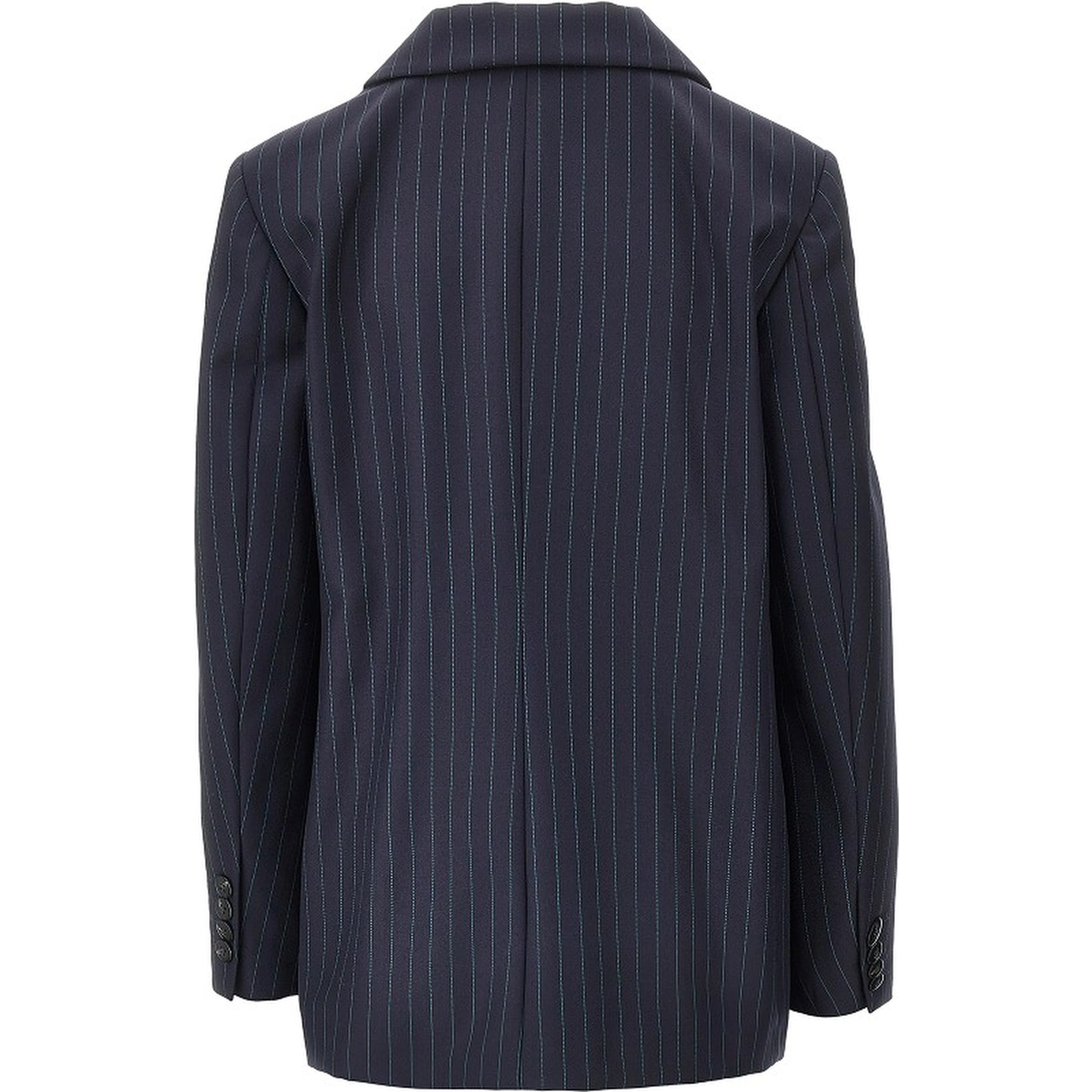 'Move' pinstriped wool jacket