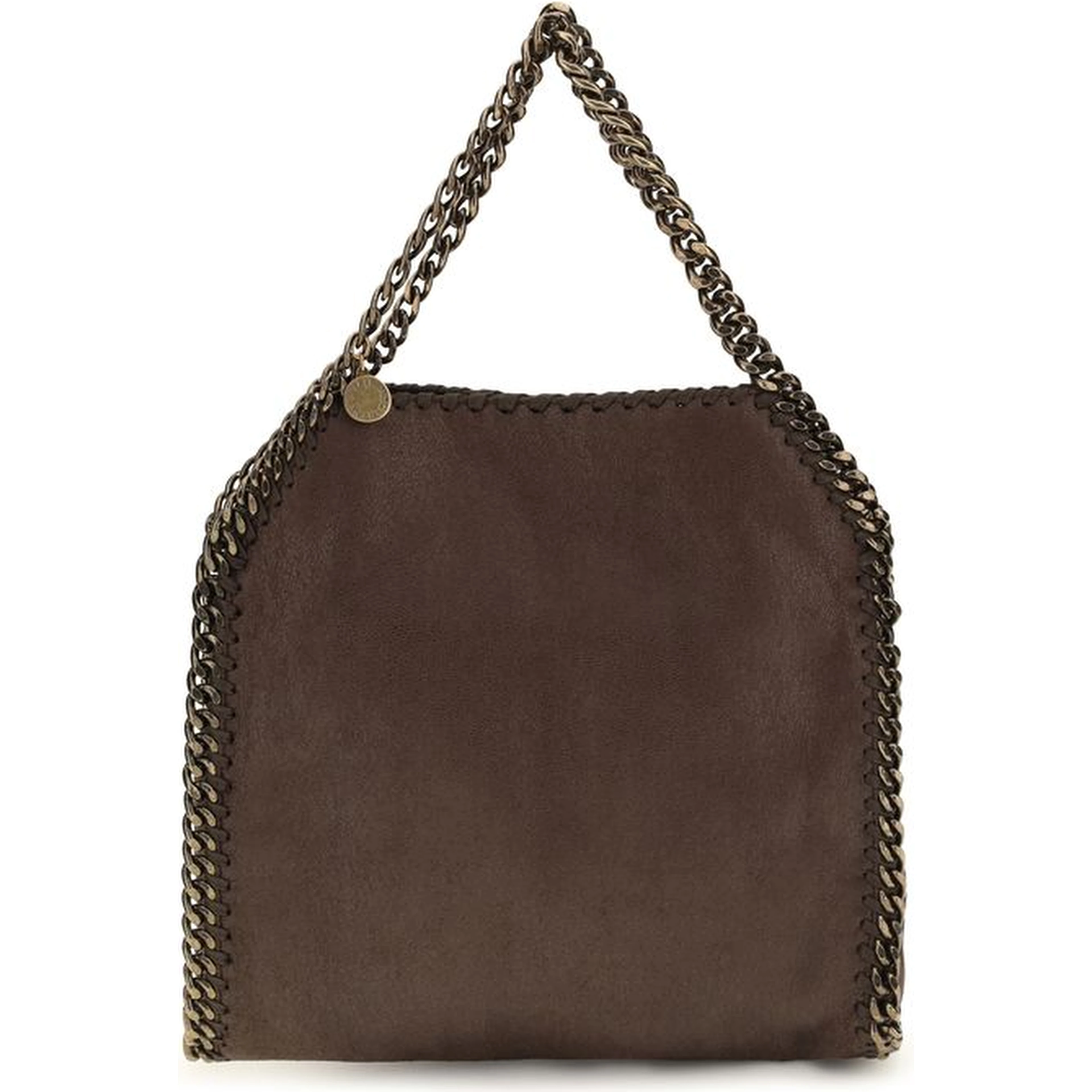 Brown Polyamide Shoulder Bag