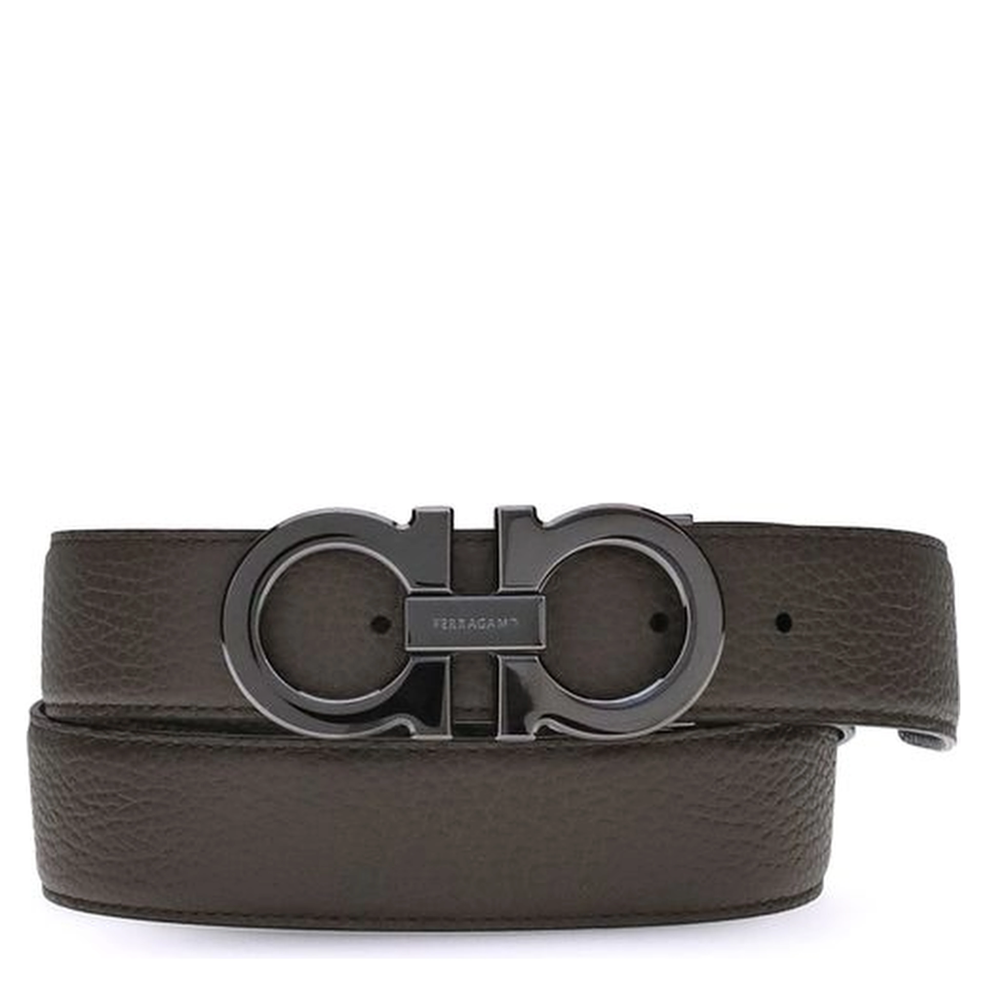 Brown Calf Leather Bos Taurus Regular Belt