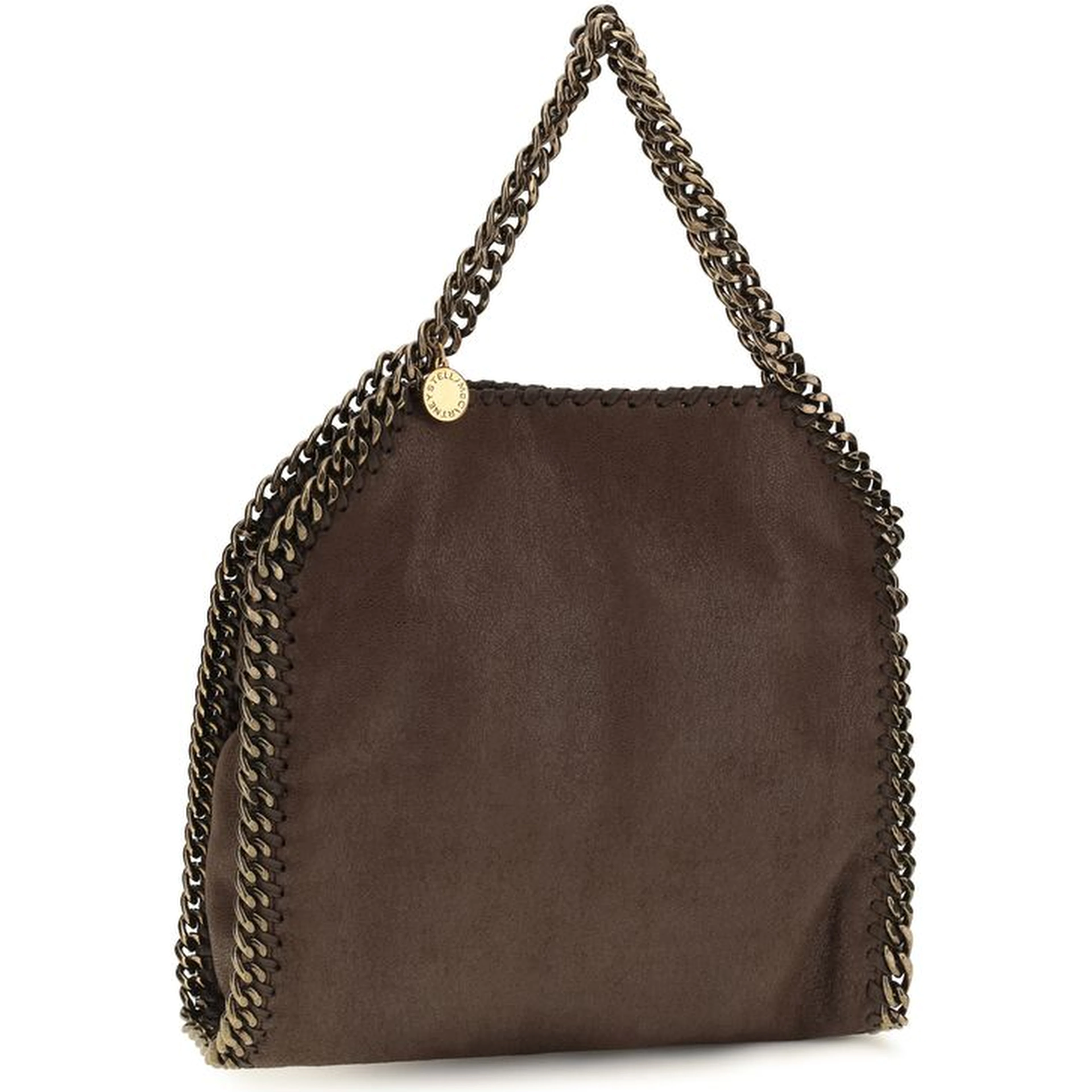 Brown Polyamide Shoulder Bag