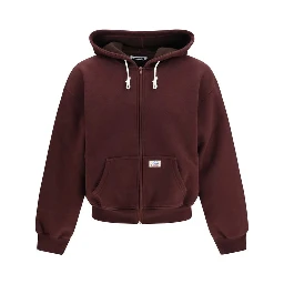 Bordeaux Cotton Sweatshirt