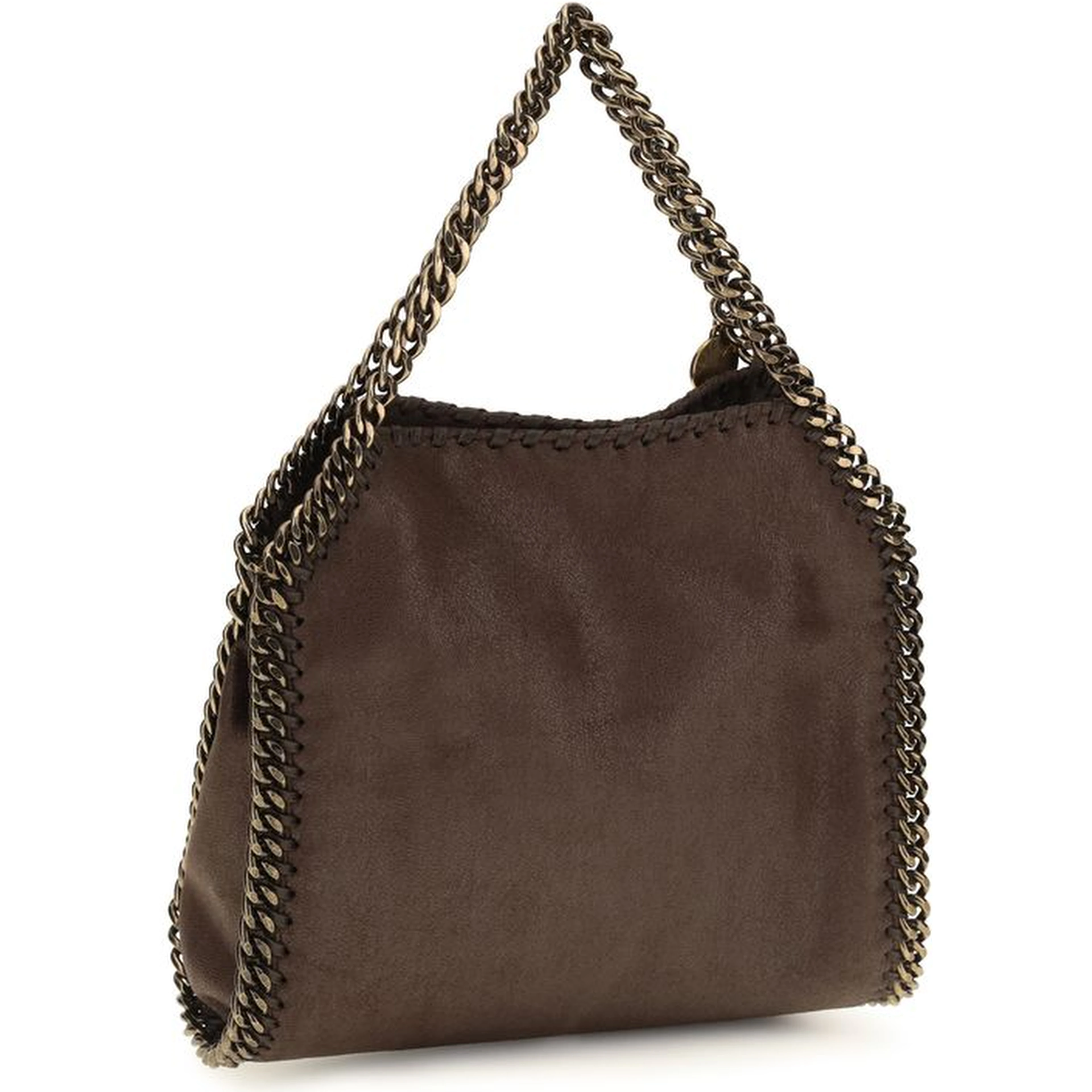 Brown Polyamide Shoulder Bag
