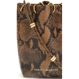 Brown Calf Leather Bos Taurus Backet Bag