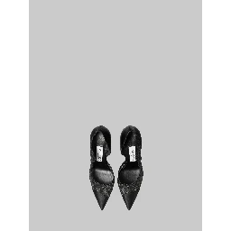 Brigitte 100 pumps in lace and satin