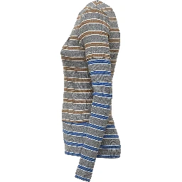 Soft Cotton Rib Long Sleeve Double Layer