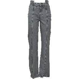 Rigid Denim Fold Jeans