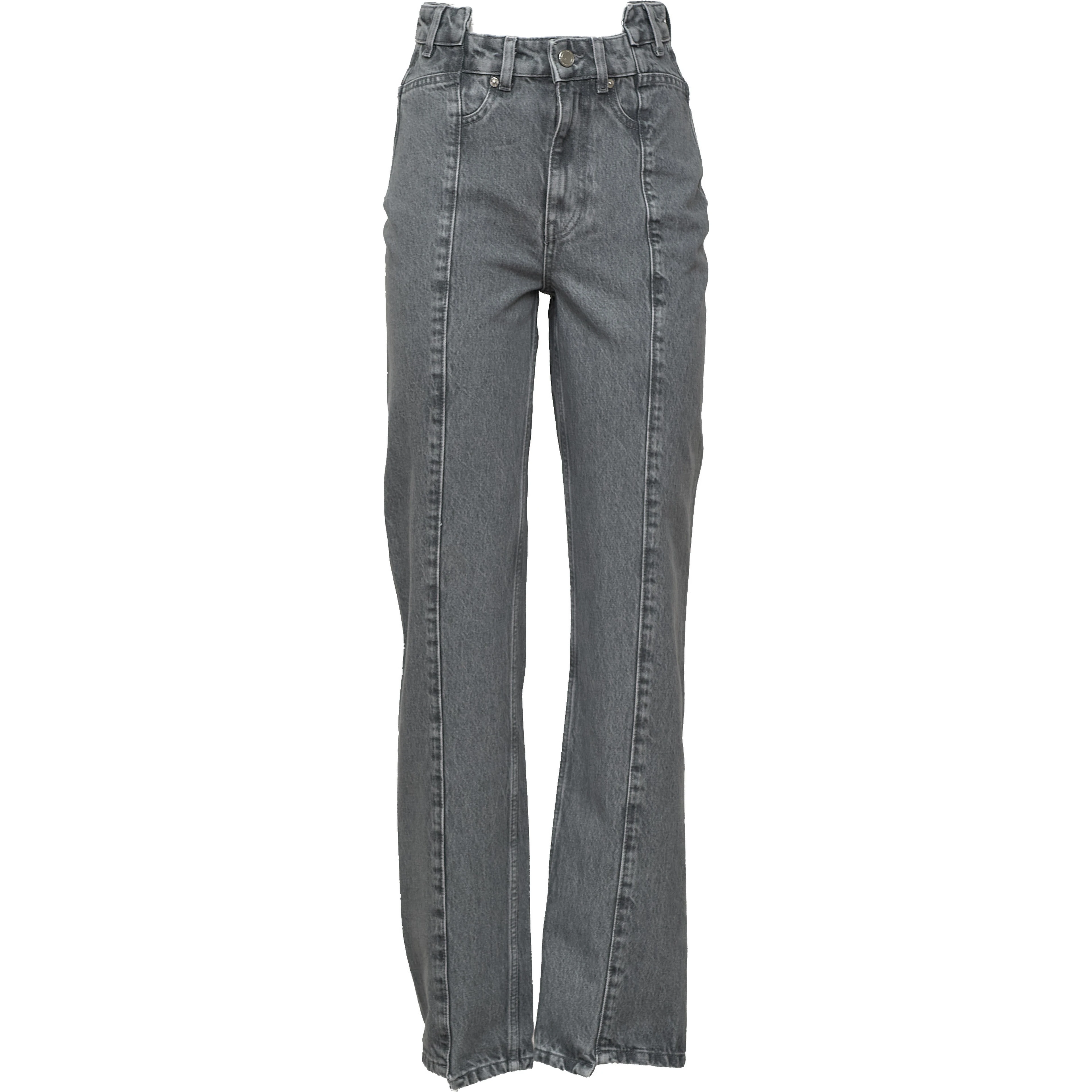 Rigid Denim Fold Jeans