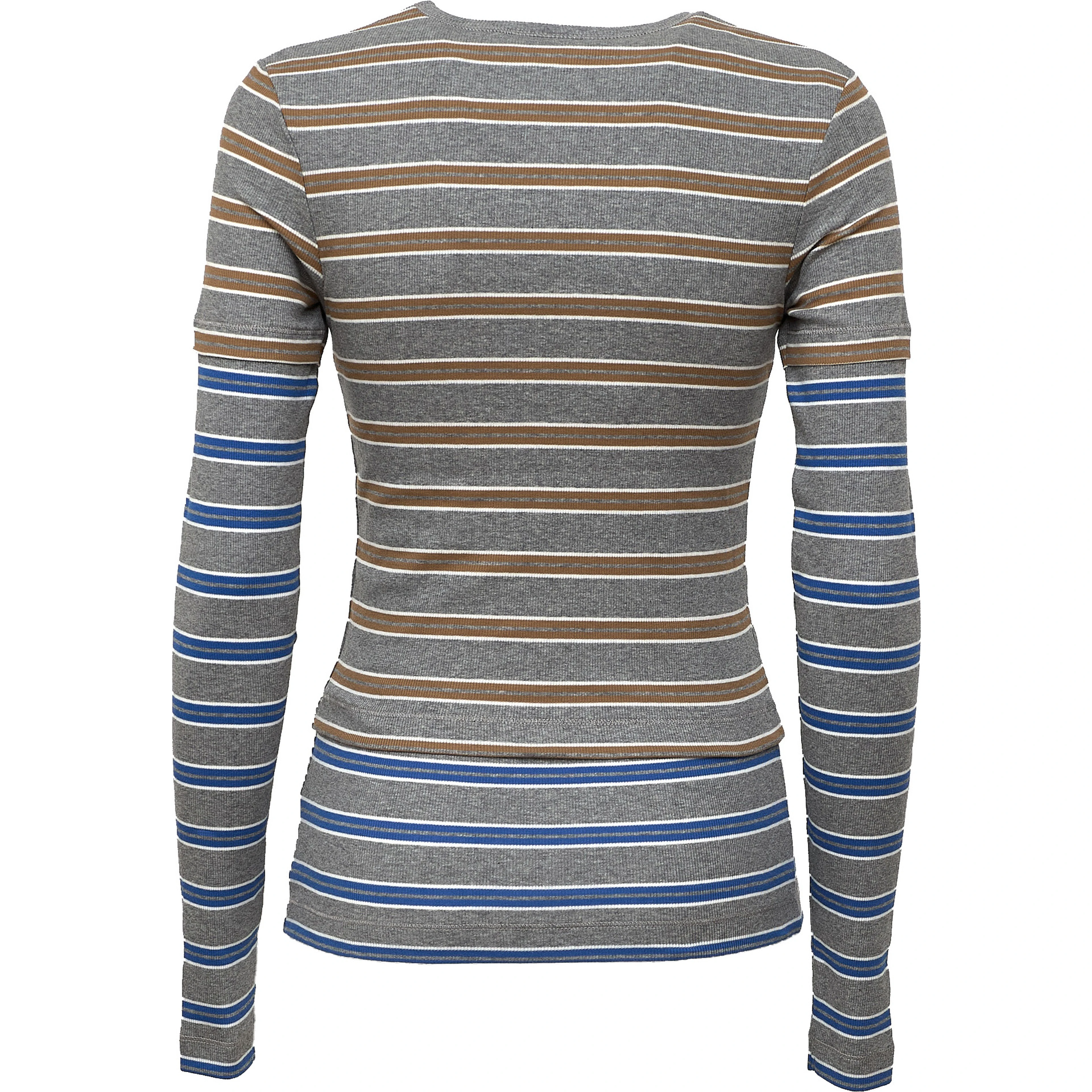 Soft Cotton Rib Long Sleeve Double Layer