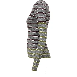 Soft Cotton Rib Long Sleeve Double Layer