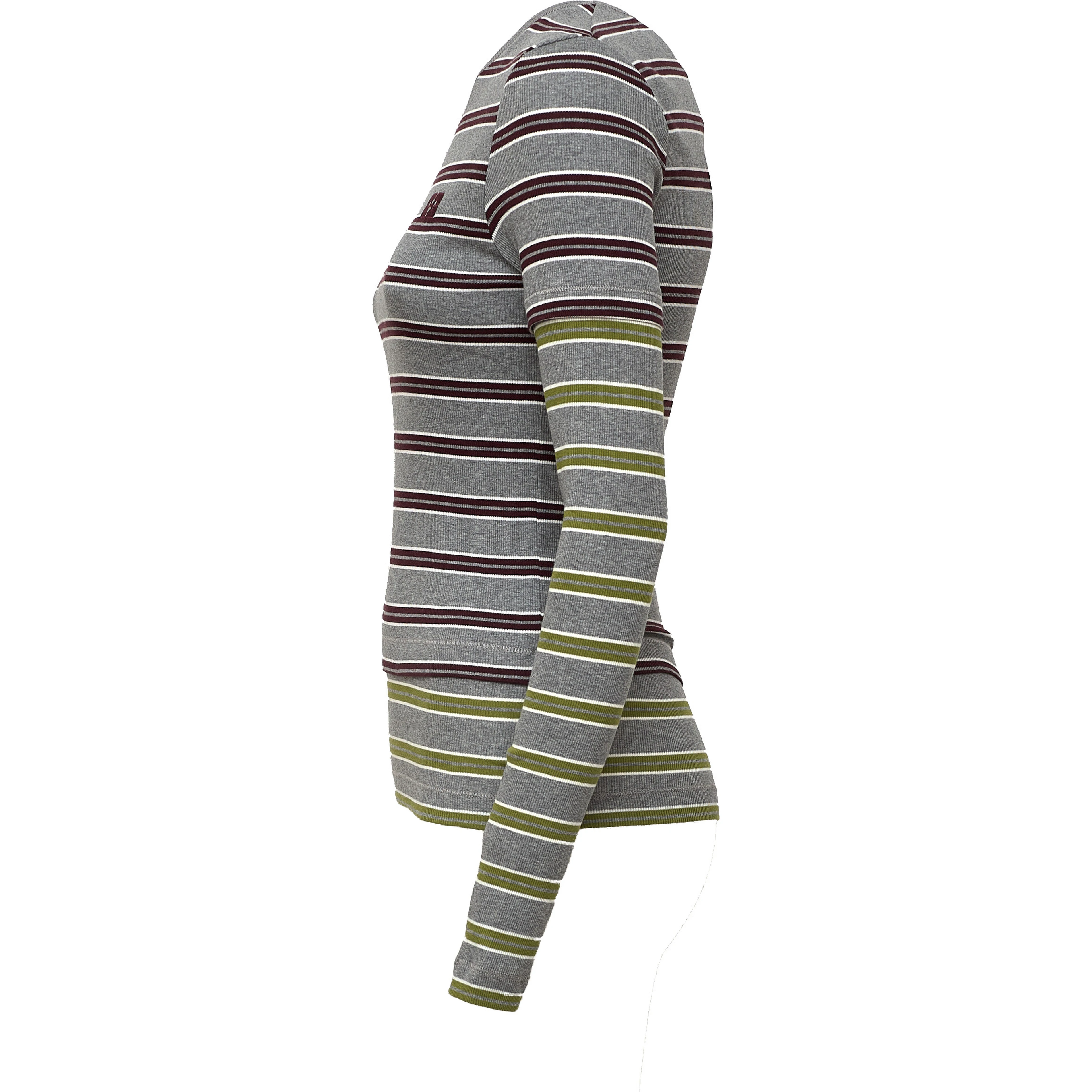 Soft Cotton Rib Long Sleeve Double Layer