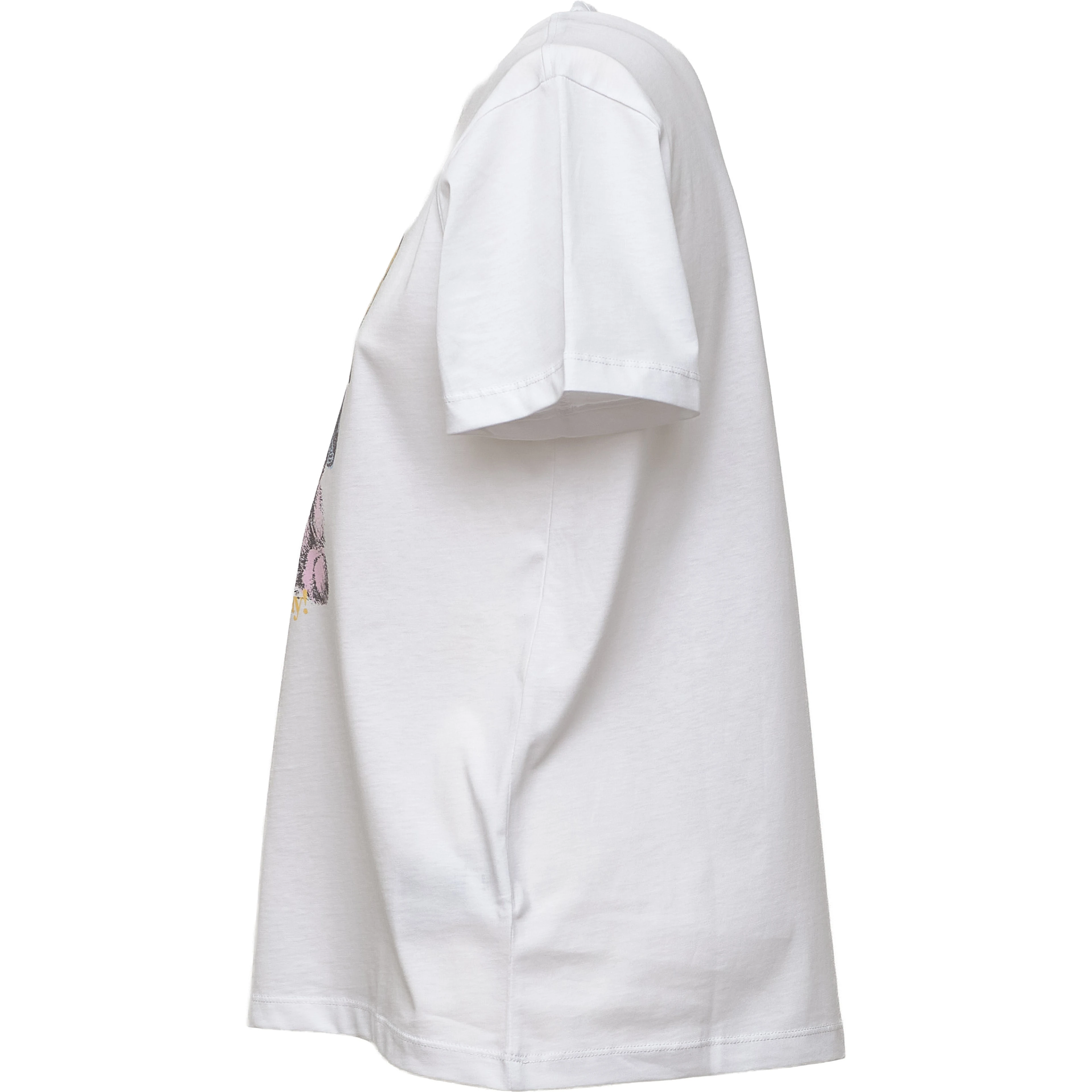 Basic Cotton Relaxed T-Shirt Teddy Mushrooms