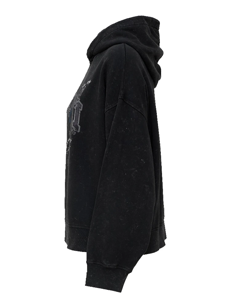 Isoli Cropped Hoodie Vintage Wash alternative