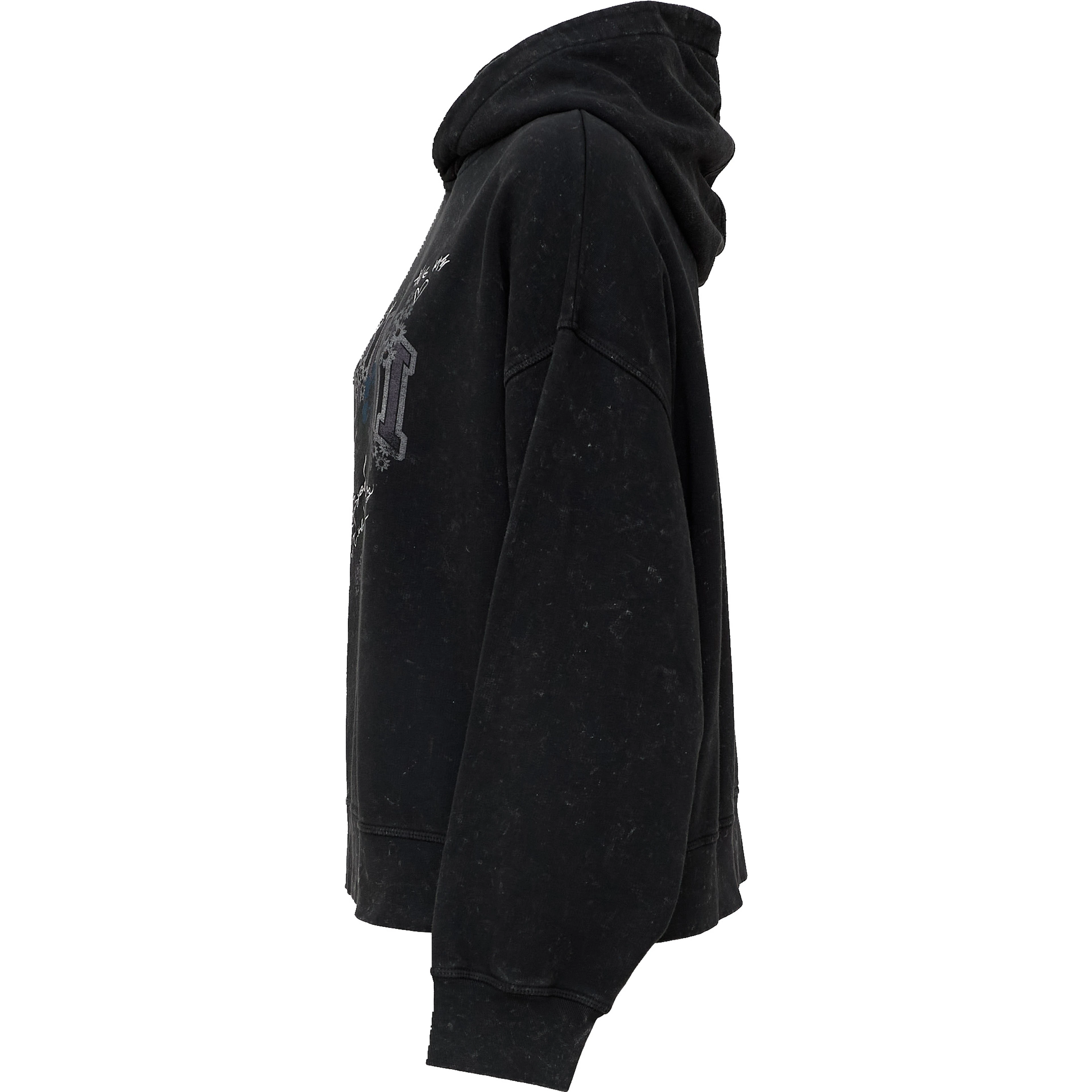 Isoli Cropped Hoodie Vintage Wash