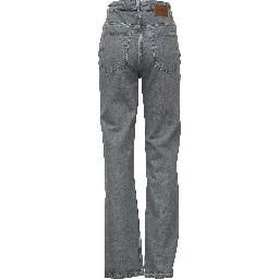 Rigid Denim Fold Jeans