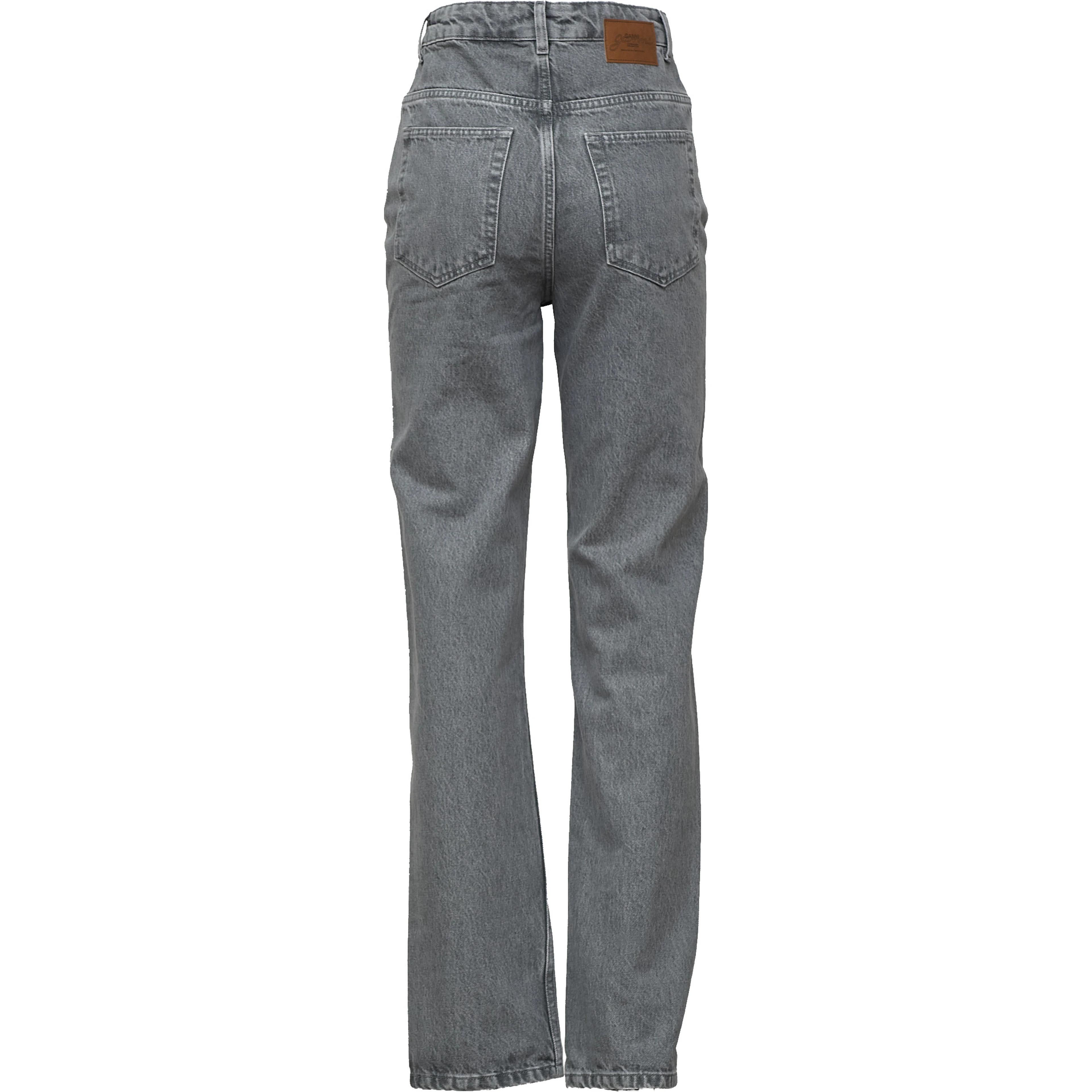 Rigid Denim Fold Jeans