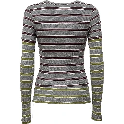 Soft Cotton Rib Long Sleeve Double Layer