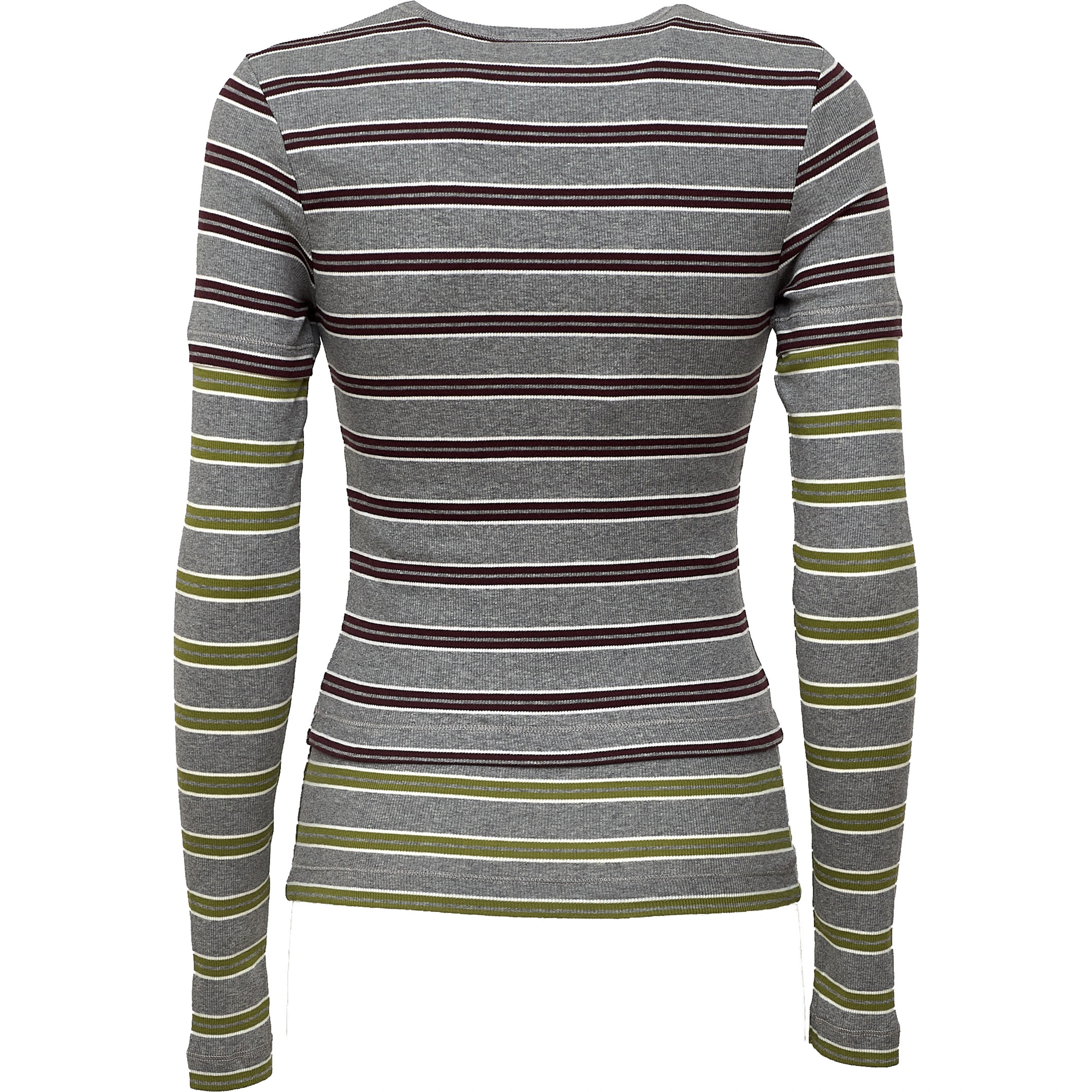 Soft Cotton Rib Long Sleeve Double Layer