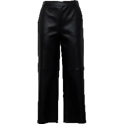 Pantaloni Amati In Jersey Effetto Pelle