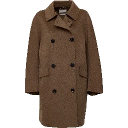 Cappotto Gioia Doppiopetto In Pura Lana