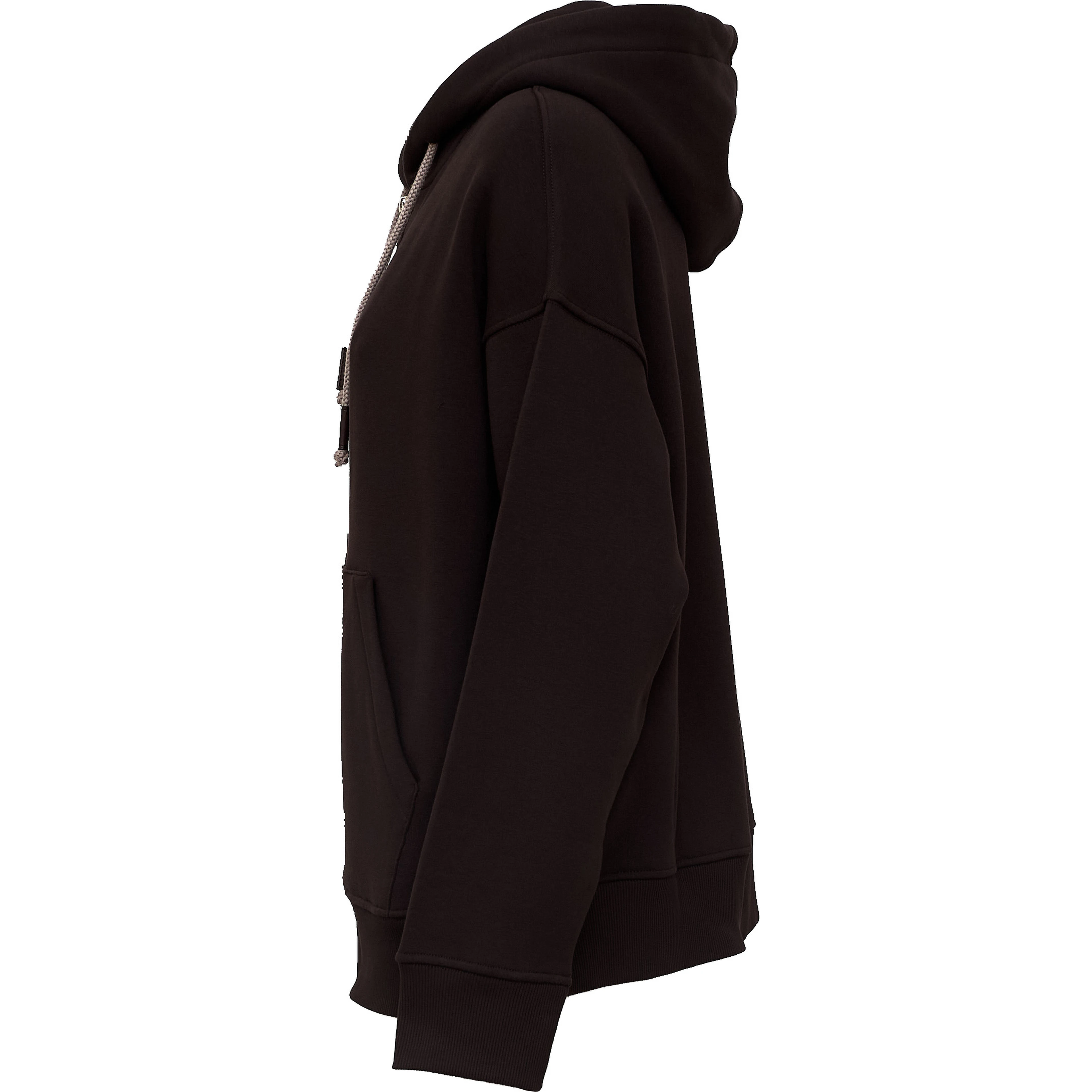 Felpa Gentile Cappuccio, Zip