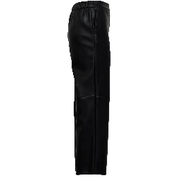 Pantaloni Amati In Jersey Effetto Pelle