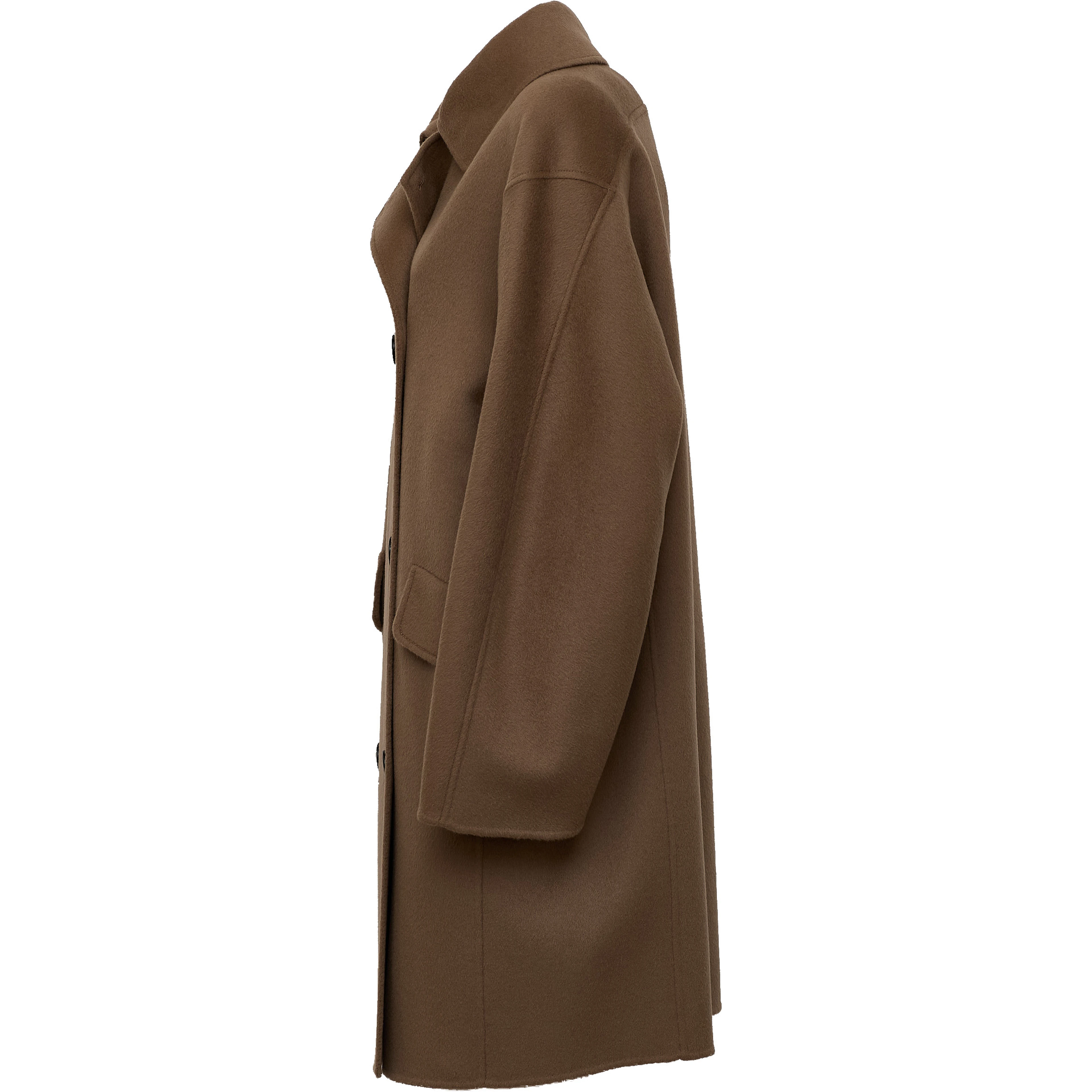 Cappotto Gioia Doppiopetto In Pura Lana