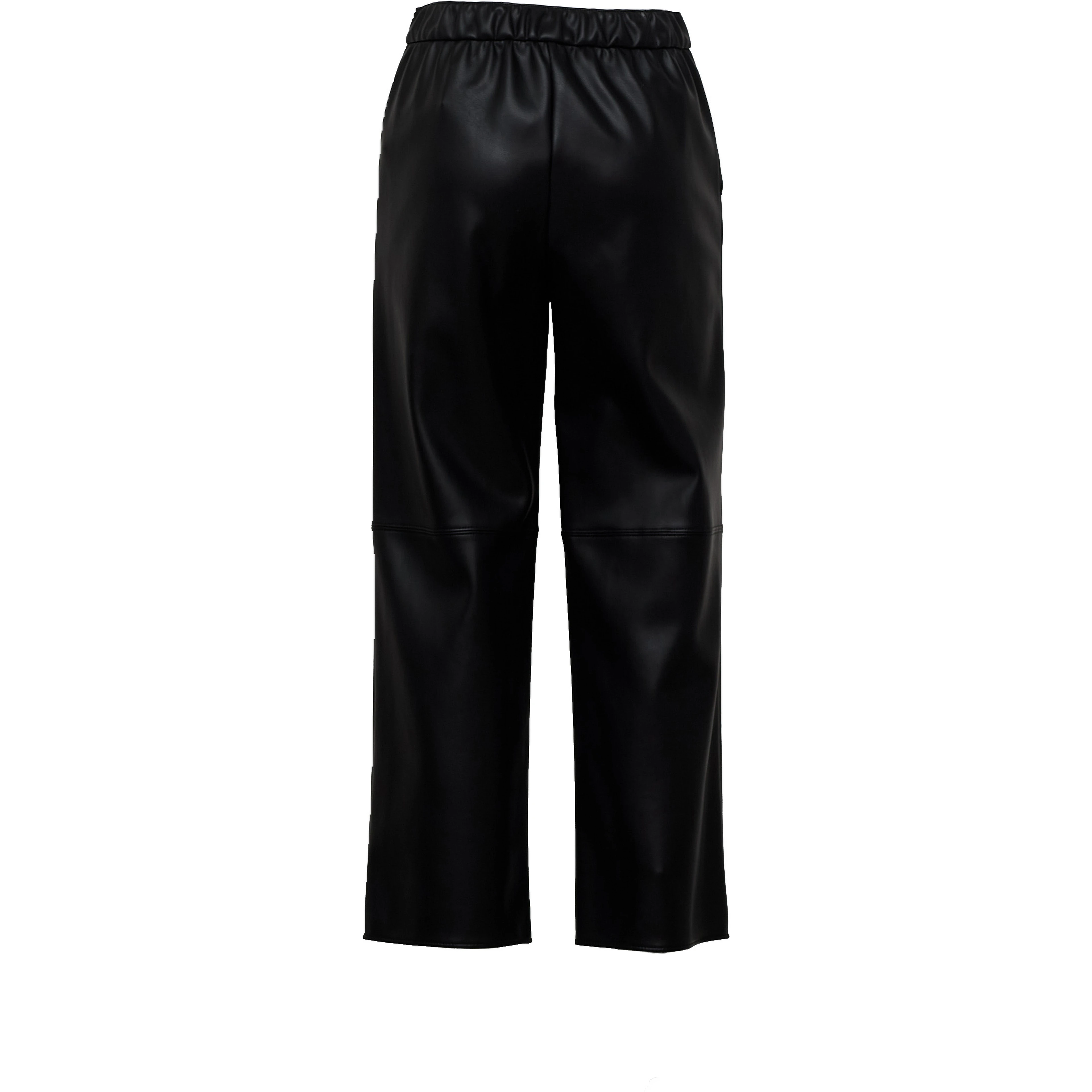 Pantaloni Amati In Jersey Effetto Pelle