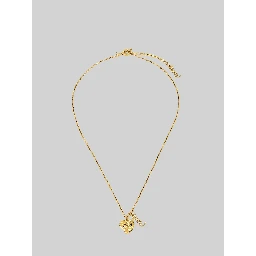Cassandre heart necklace in brass