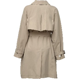 Trench Radioso In Gabardina Antigoccia