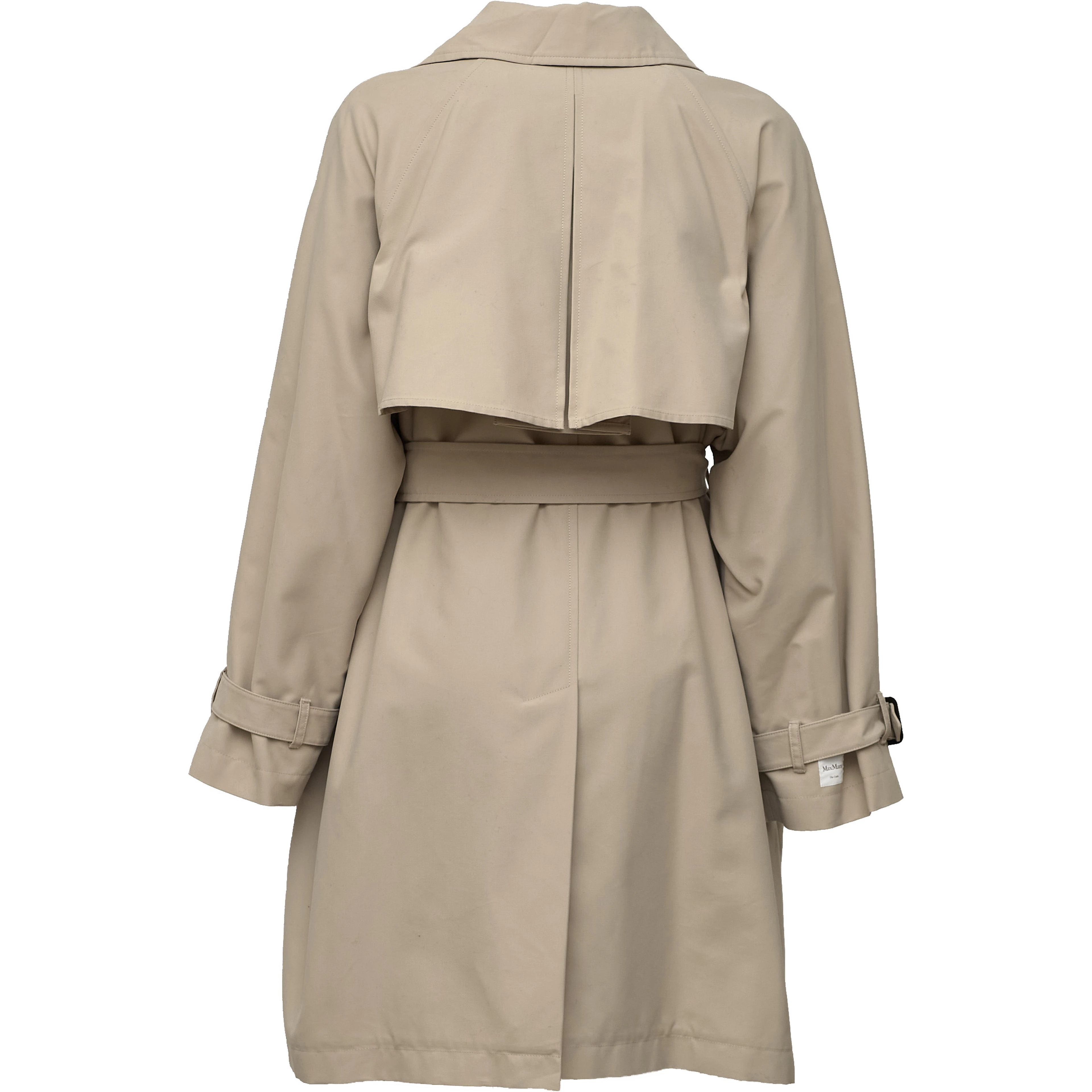 Trench Radioso In Gabardina Antigoccia