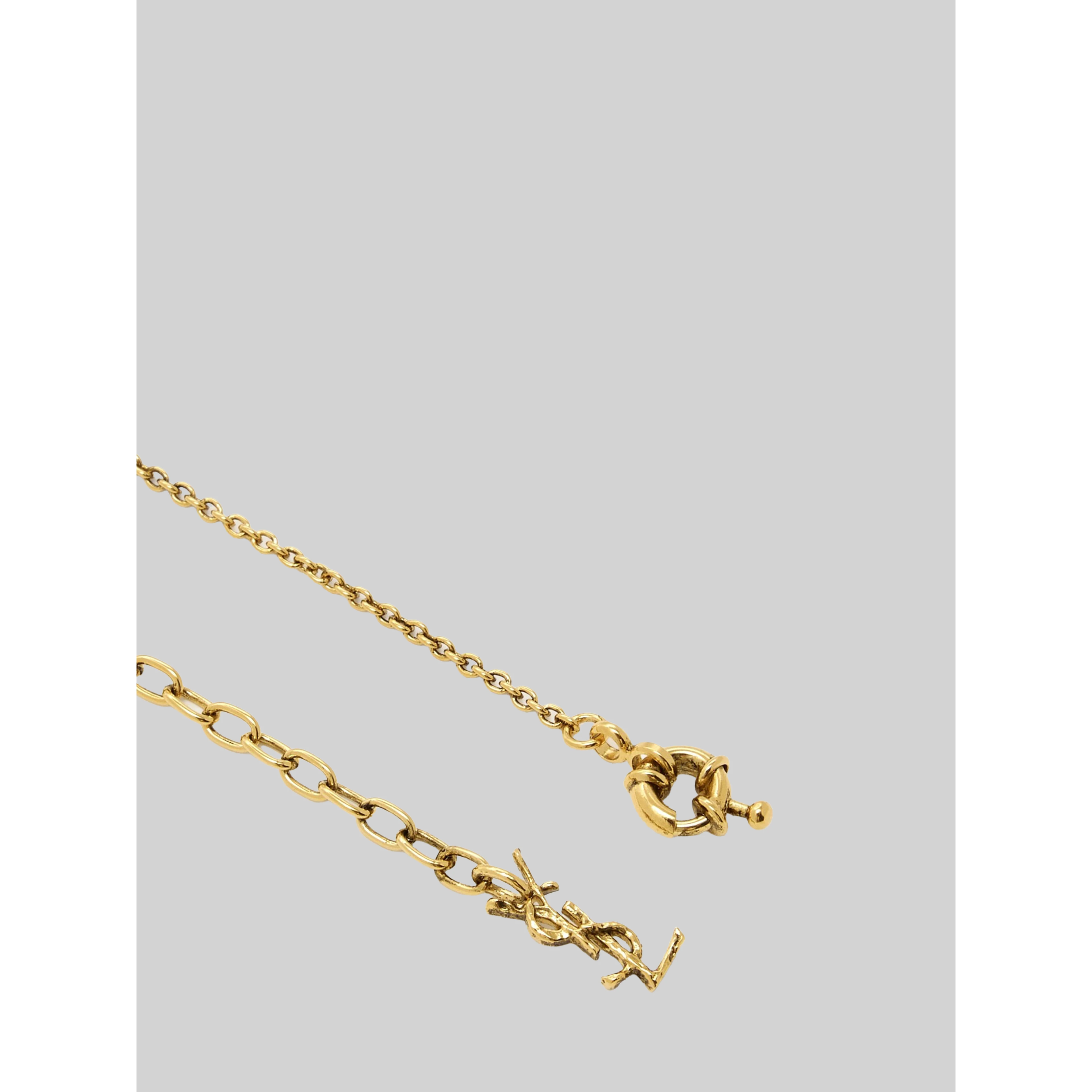 Cassandre heart necklace in brass