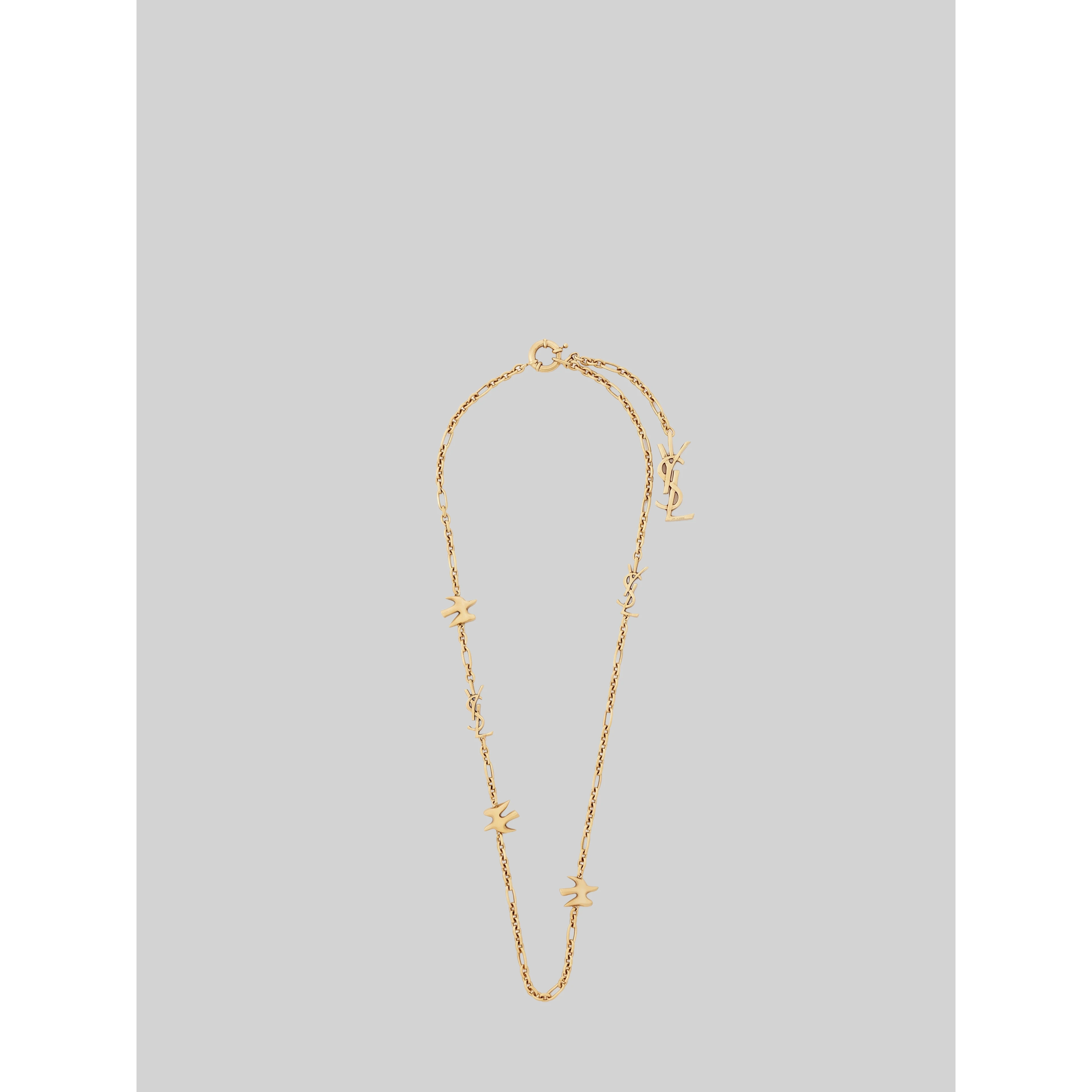 Oversize Cassandre dove necklace