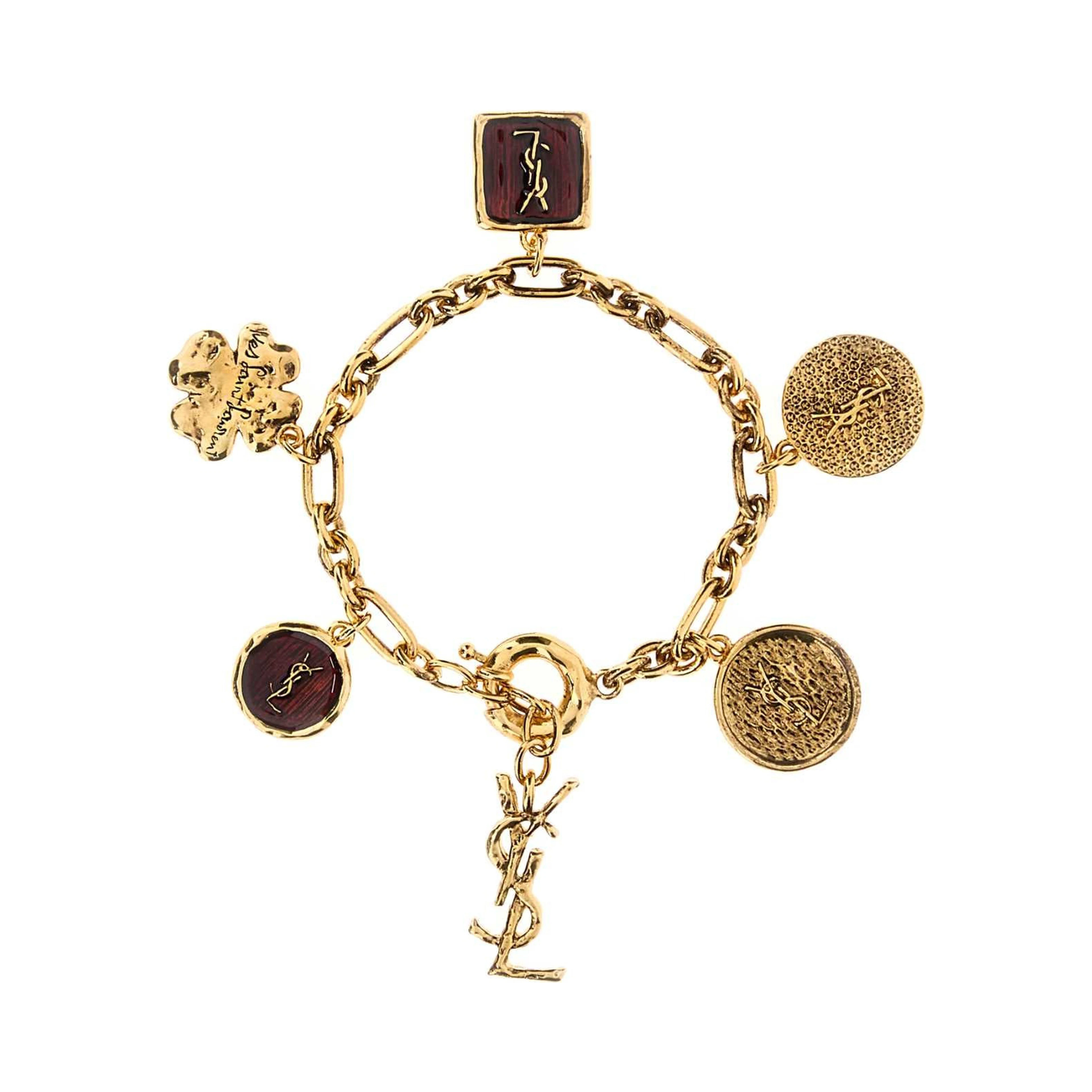 Bracelet with Cassandre charm in enamel and metal