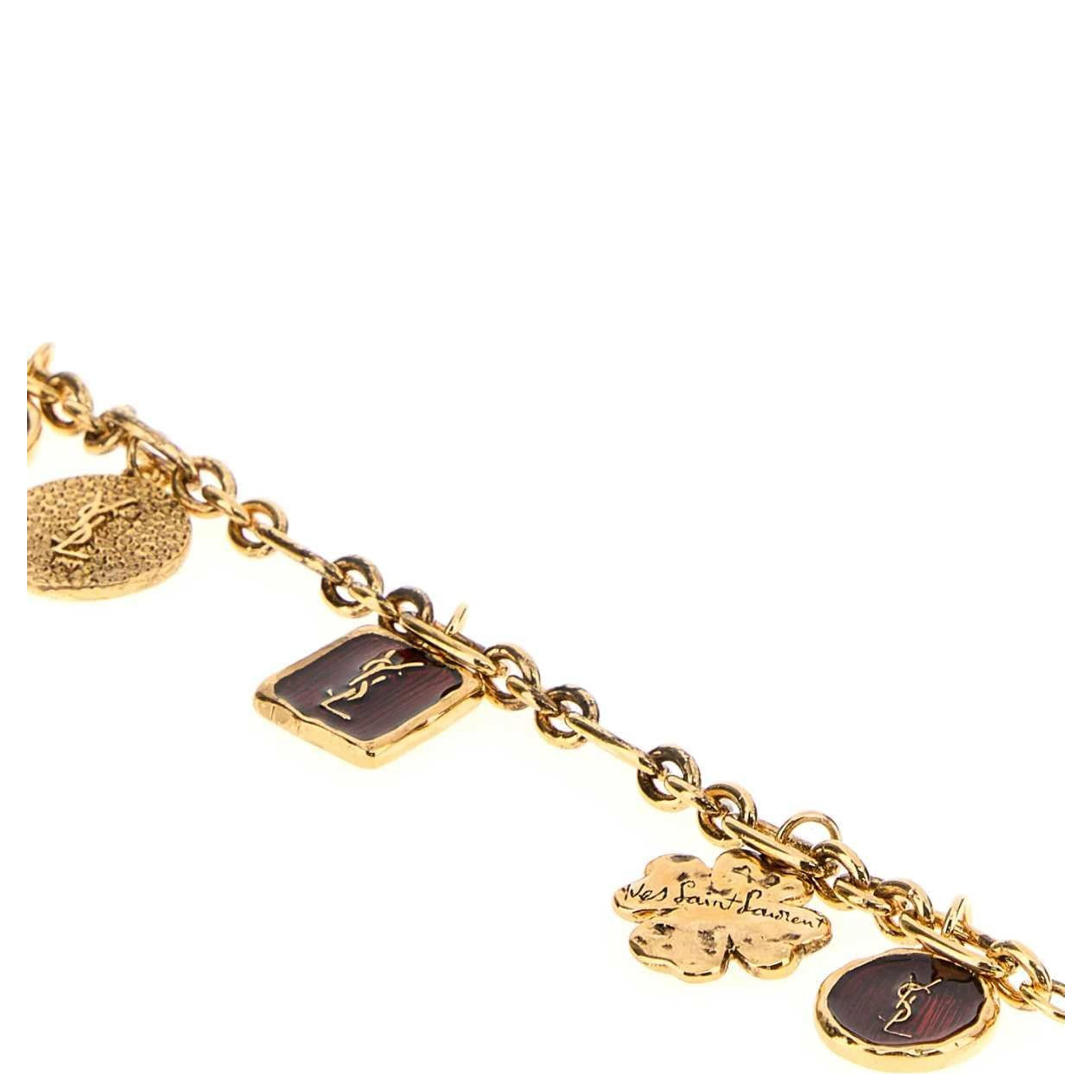 Bracelet with Cassandre charm in enamel and metal