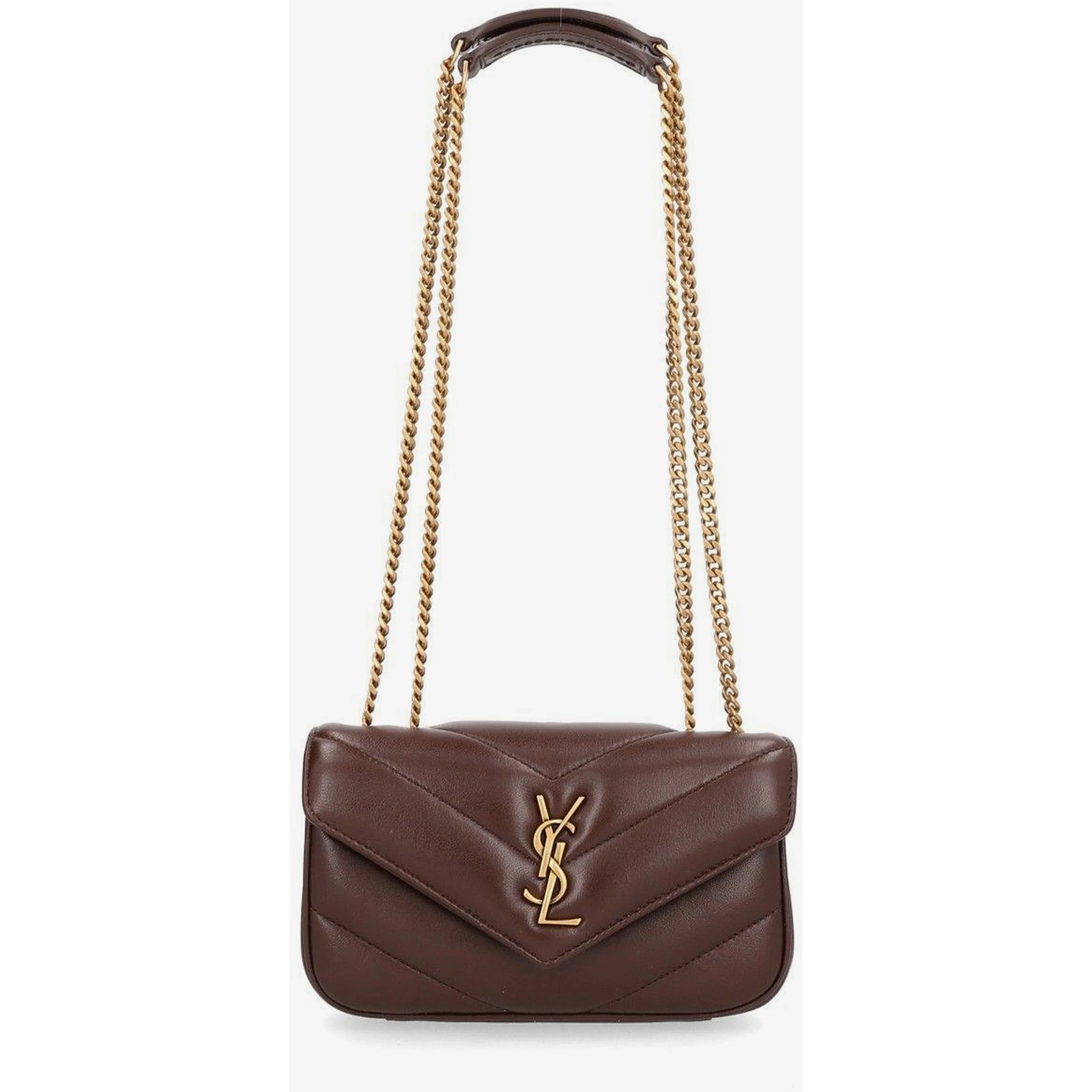 Brown Loulou mini bag