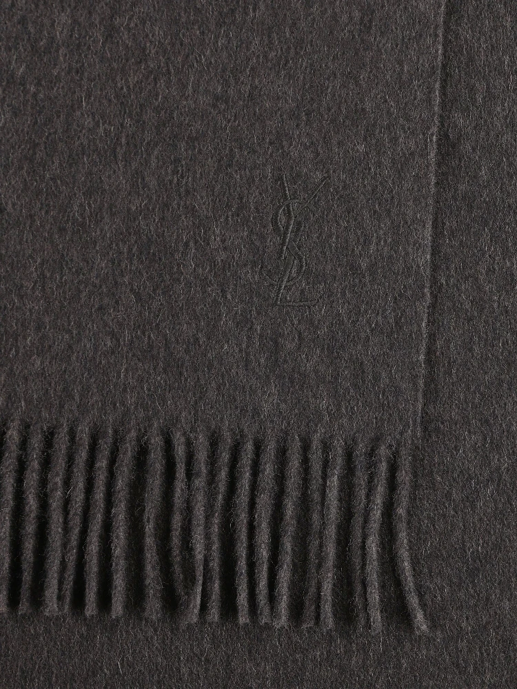 Anthracite cashmere scarf alternative