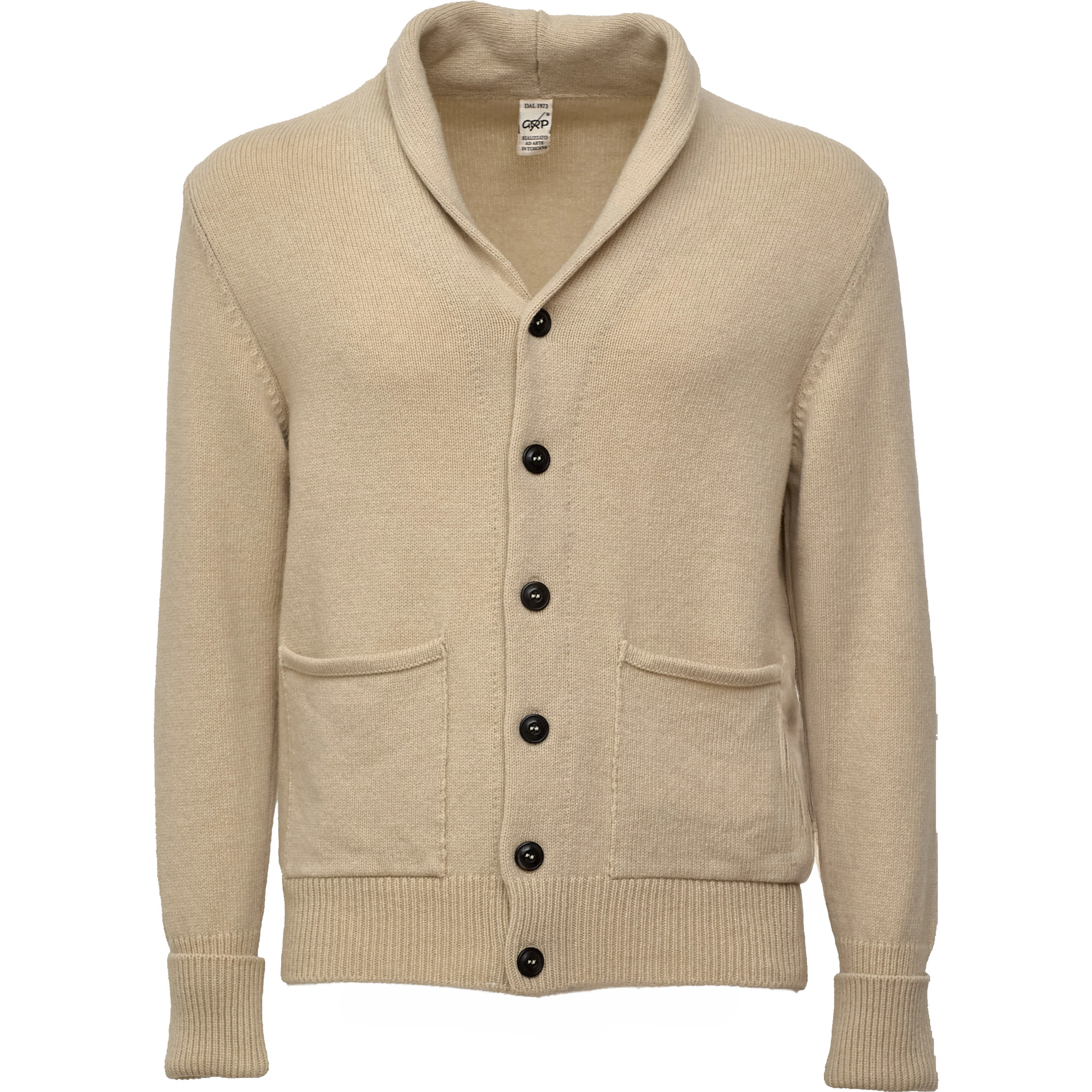 Shawl Collar Cardigan Wool, Cashmere